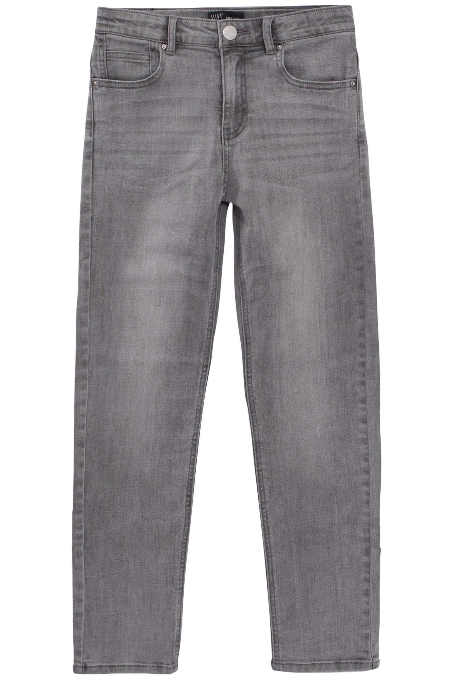 BOYS’ GREY STRAIGHT JEANS 1