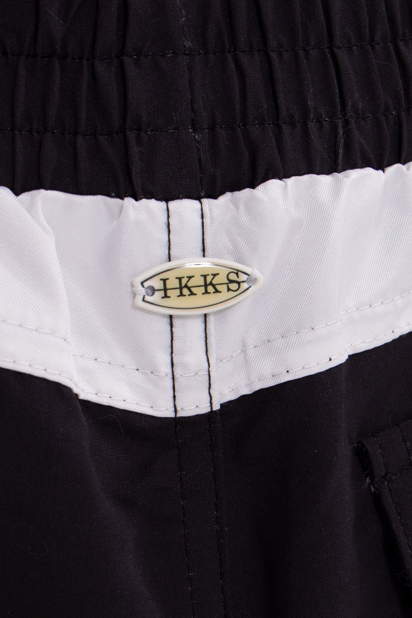 BOY'S BLACK PRINT SWIM SHORTS 5