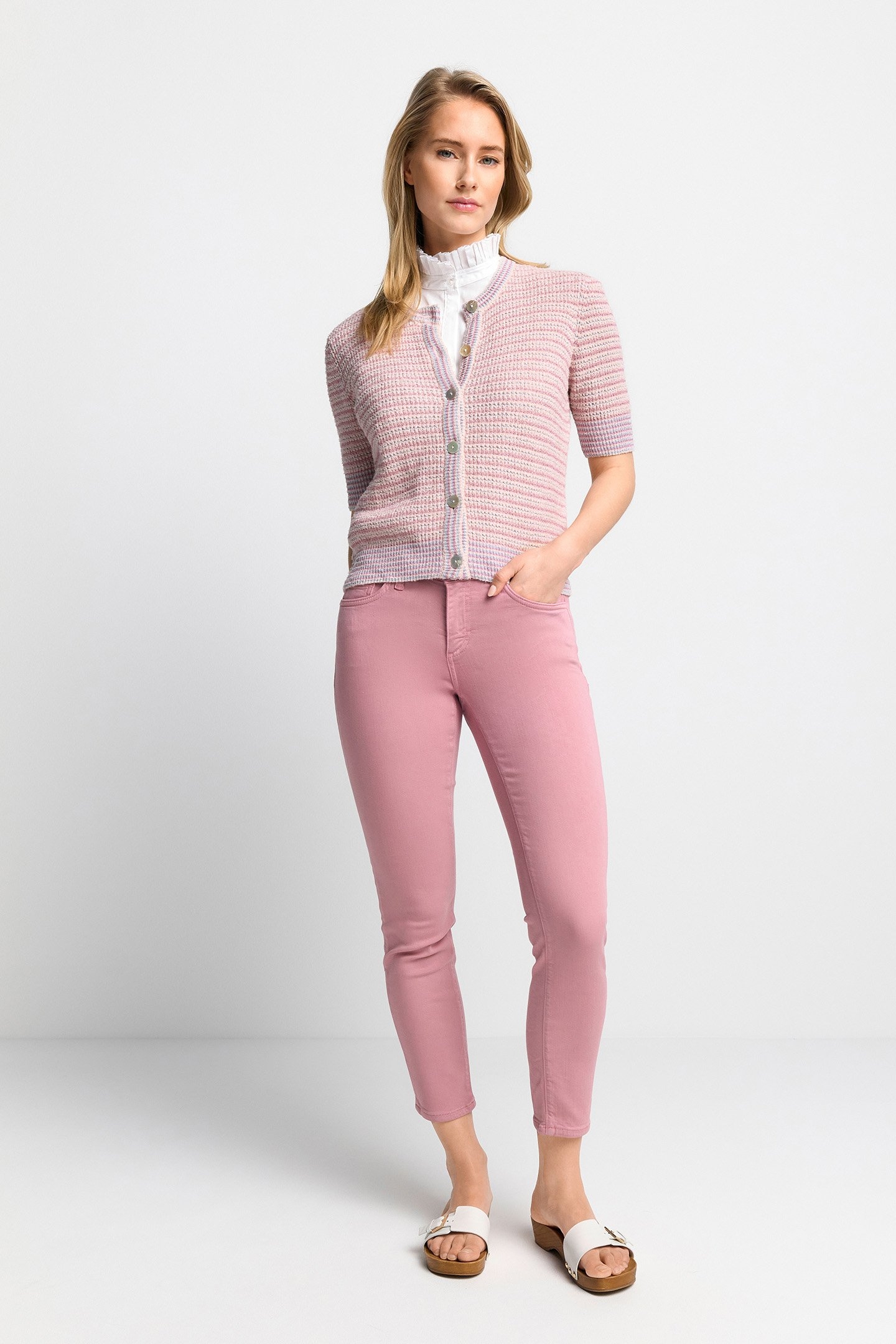 STRIPED KNIT CARDIGAN ORIGINAL 2