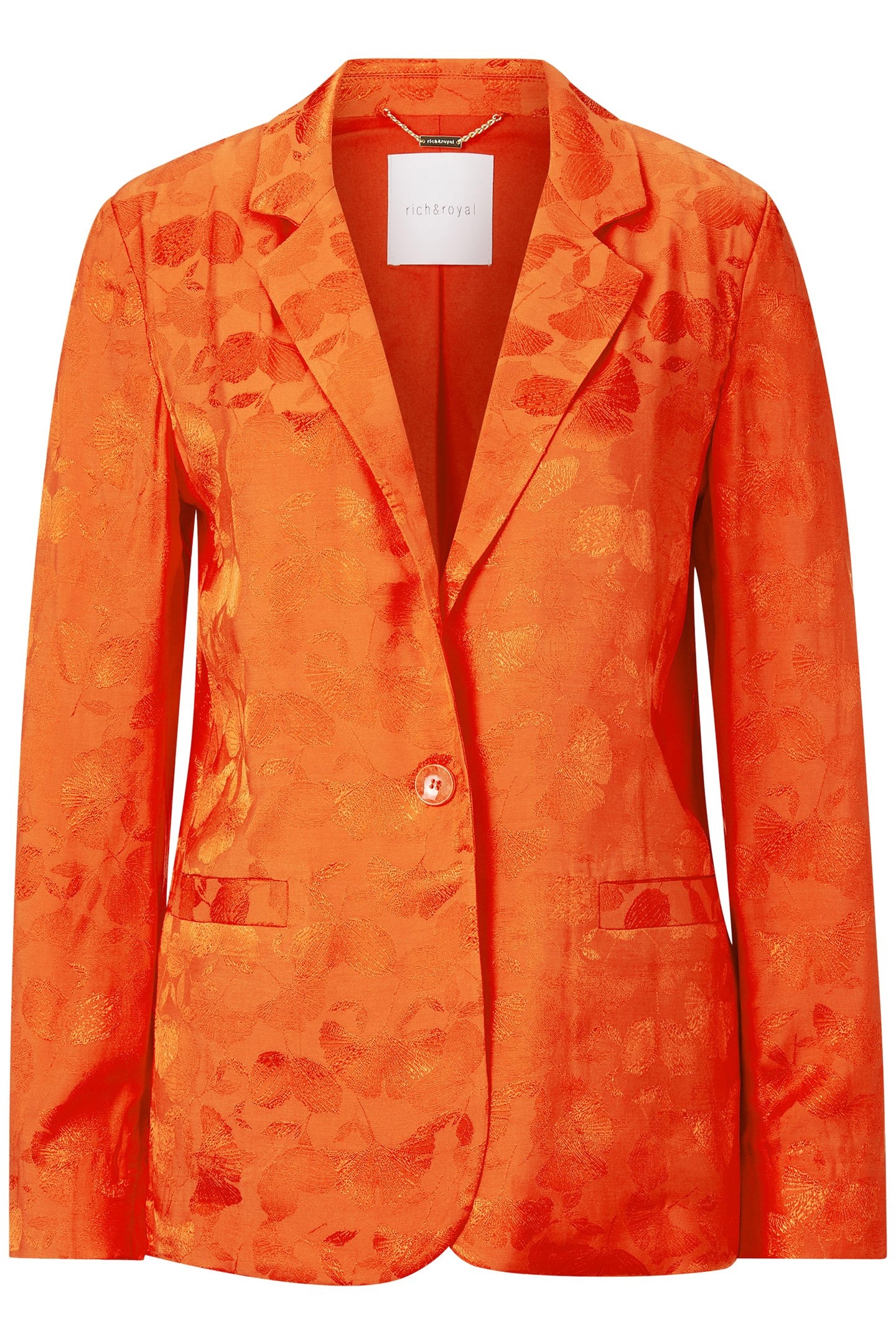 JACQUARD BLAZER CHERRY TOMATO 4