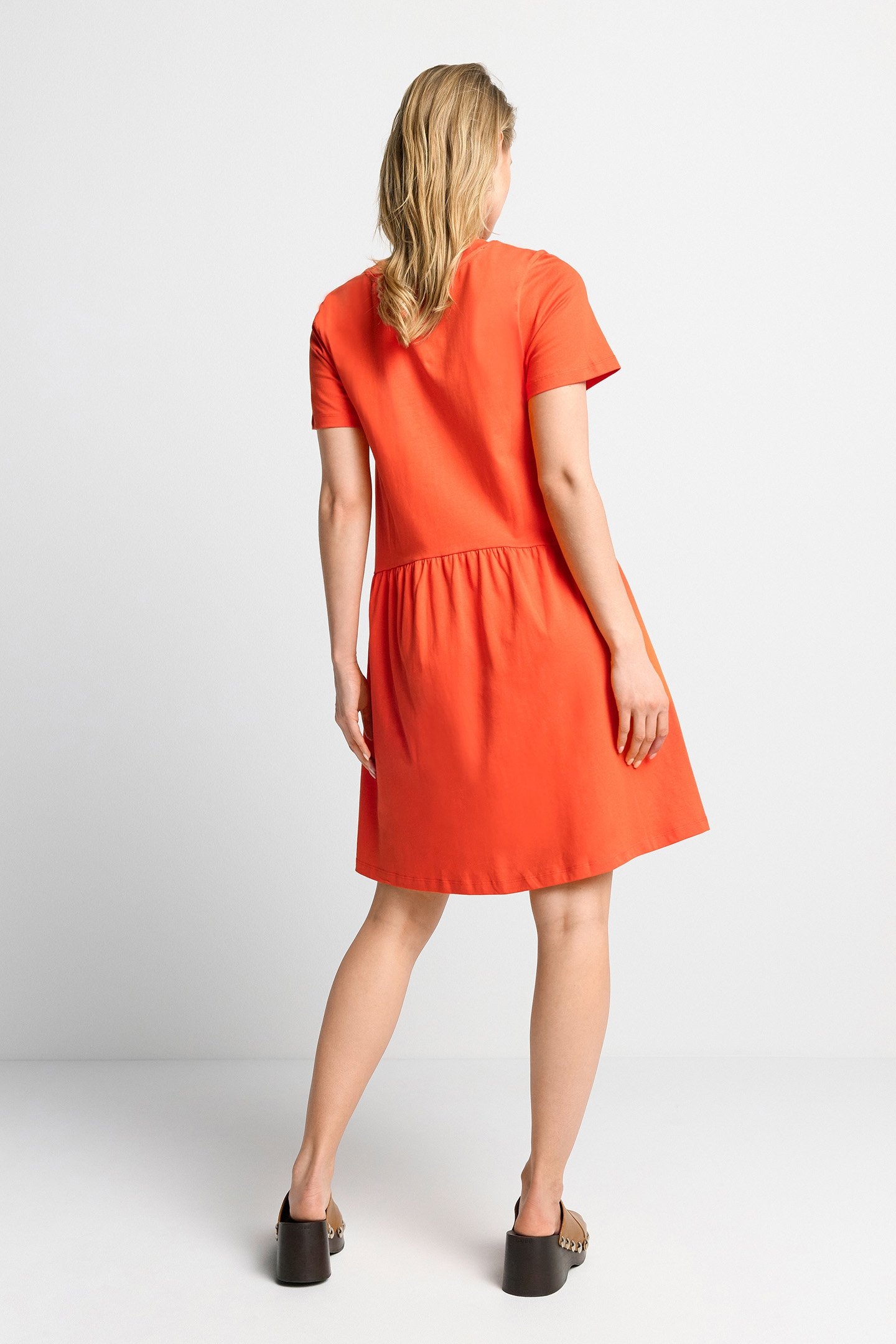 T-SHIRT DRESS ORGANIC CHERRY TOMATO 3