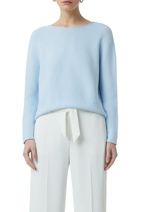 COMMA PULLOVER LIGHT-BLUE 1