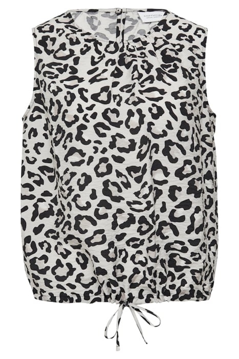 COMMA BLOUSES GREY/BLACK 3