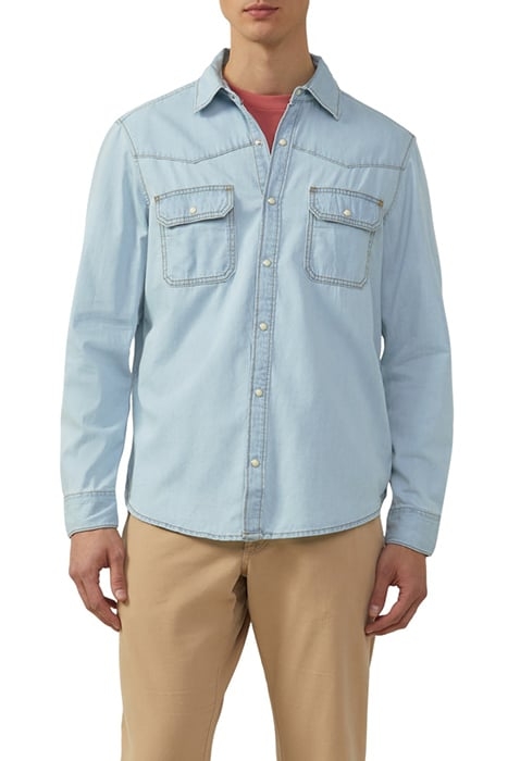 S.OLIVER SHIRTS BLUE-DENIM 1