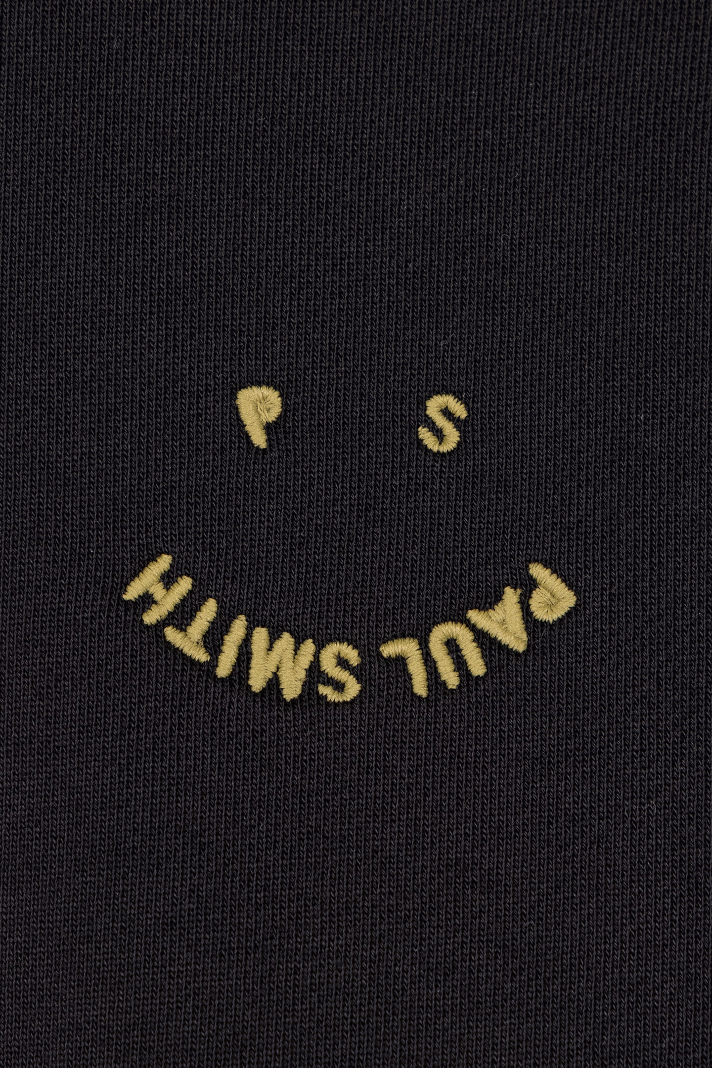 MENS LS SWEATSHIRT PS HAPPY BLACK 6