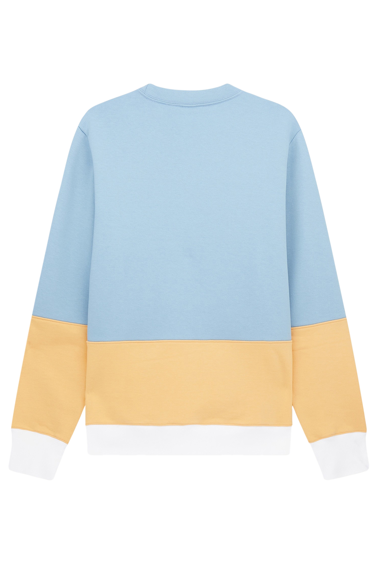 MENS REG FIT SWEATSHIRT ZEBRA LIGHT BLUE 2