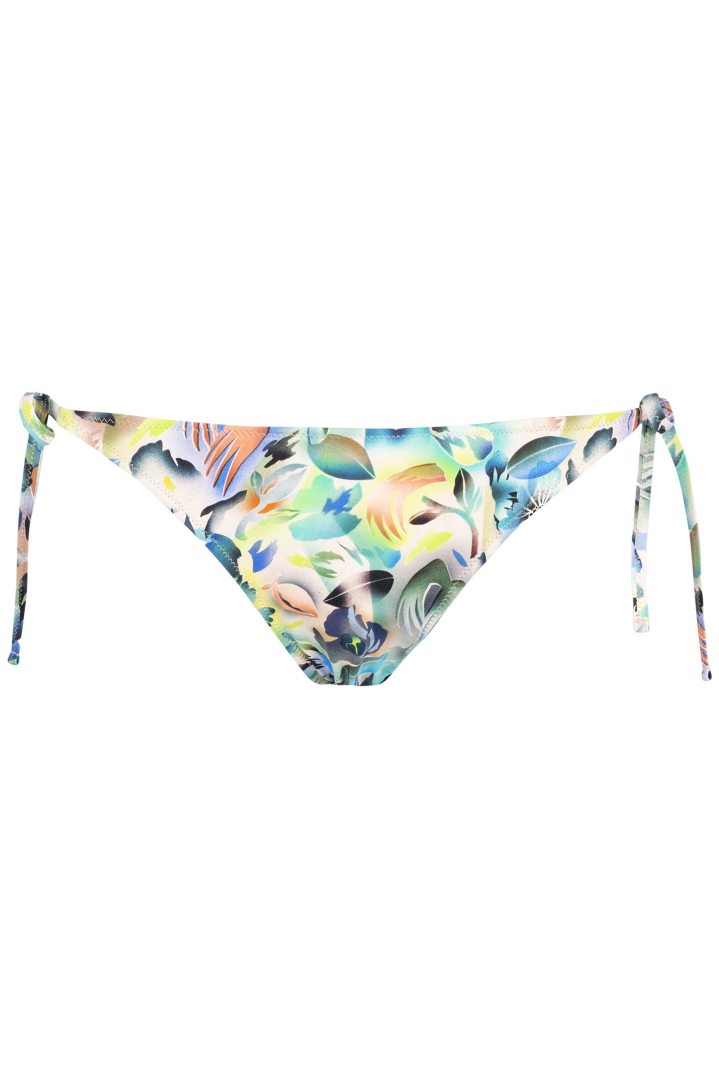 WOMEN BOTTOM BIKINI TIE LEMON YELLOW 1