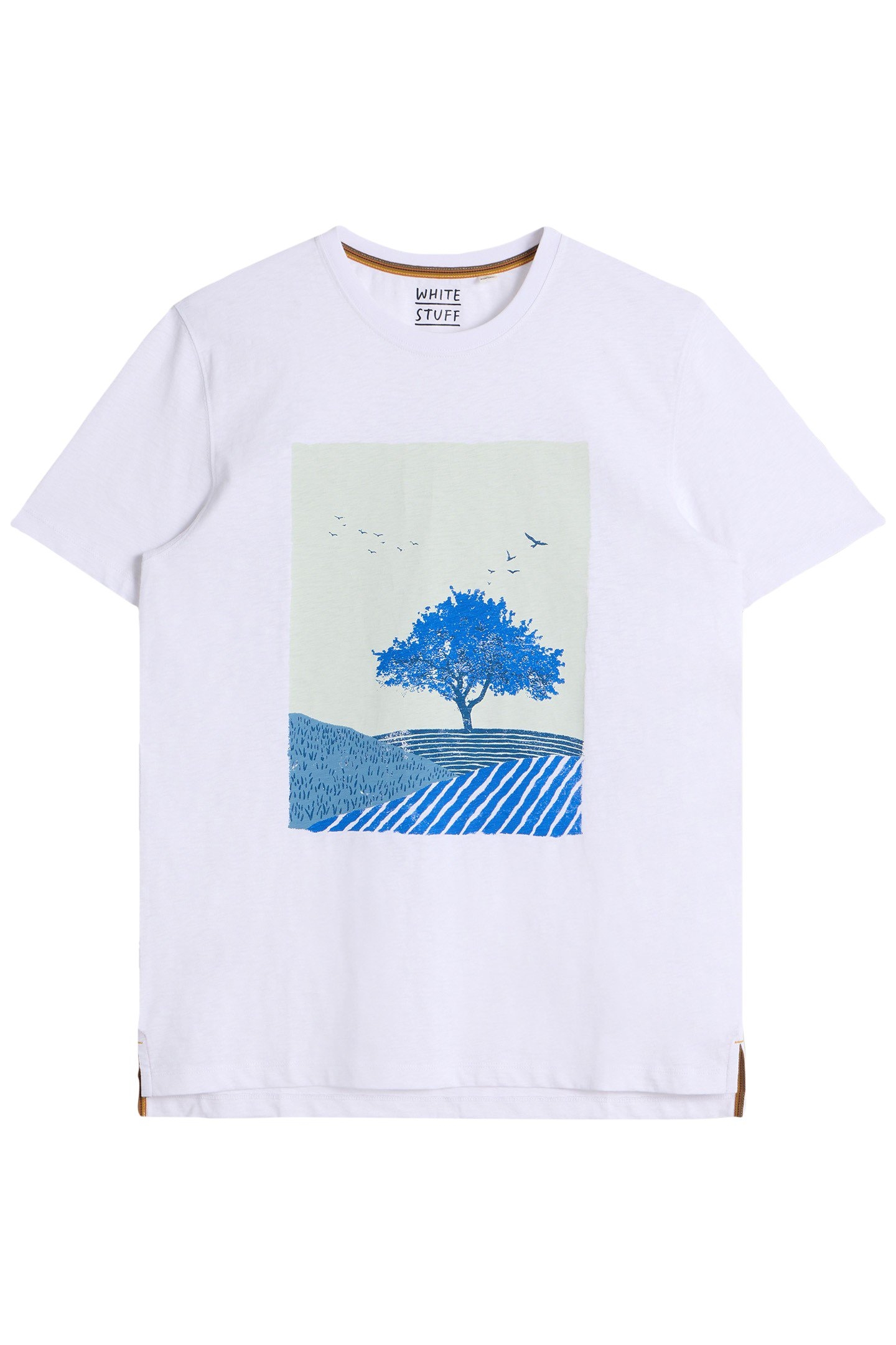 INDIGO TREE GRAPHIC TEE IVORY PRINT 4