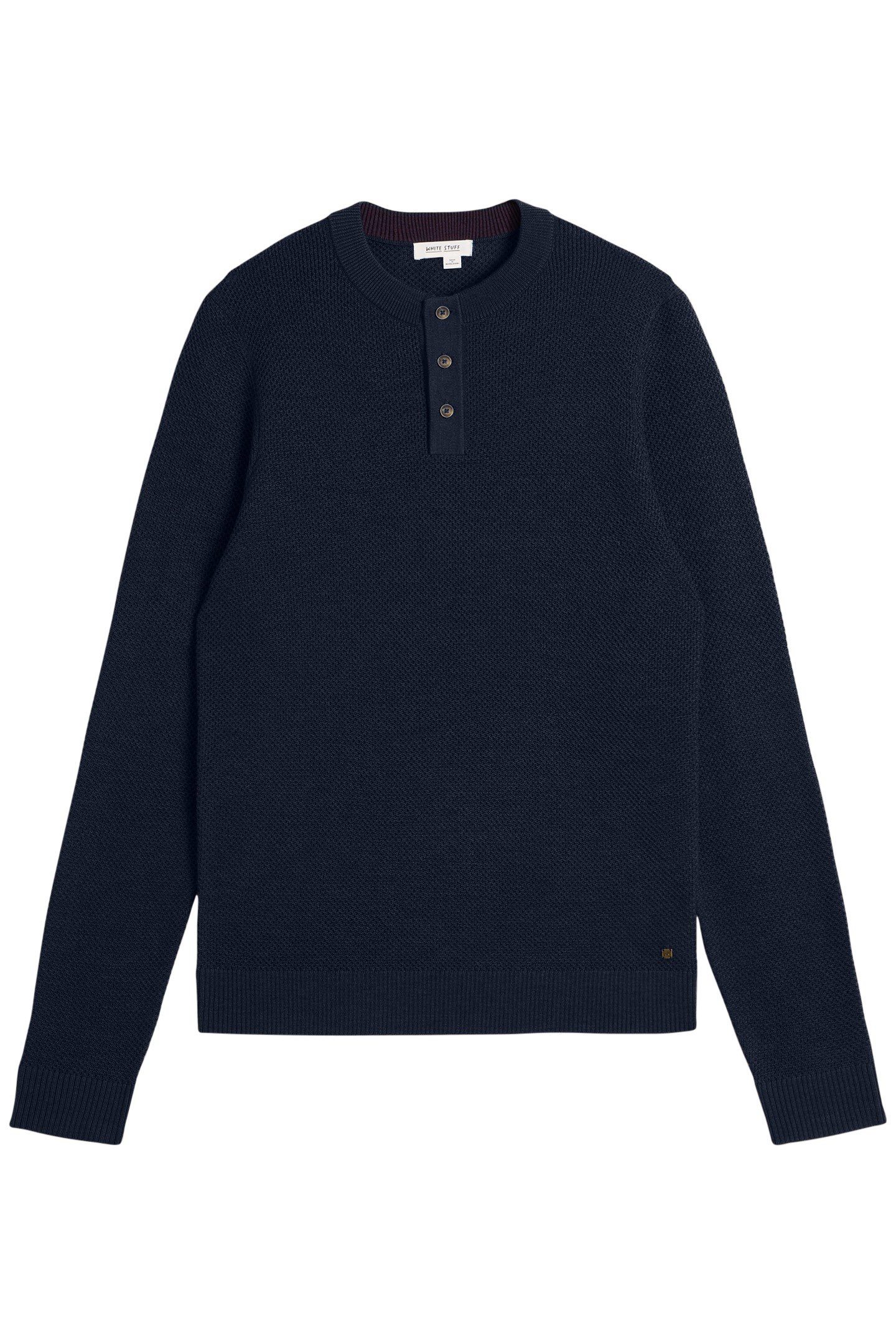 NEWPORT MERINO HENLEY DARK NAVY 3