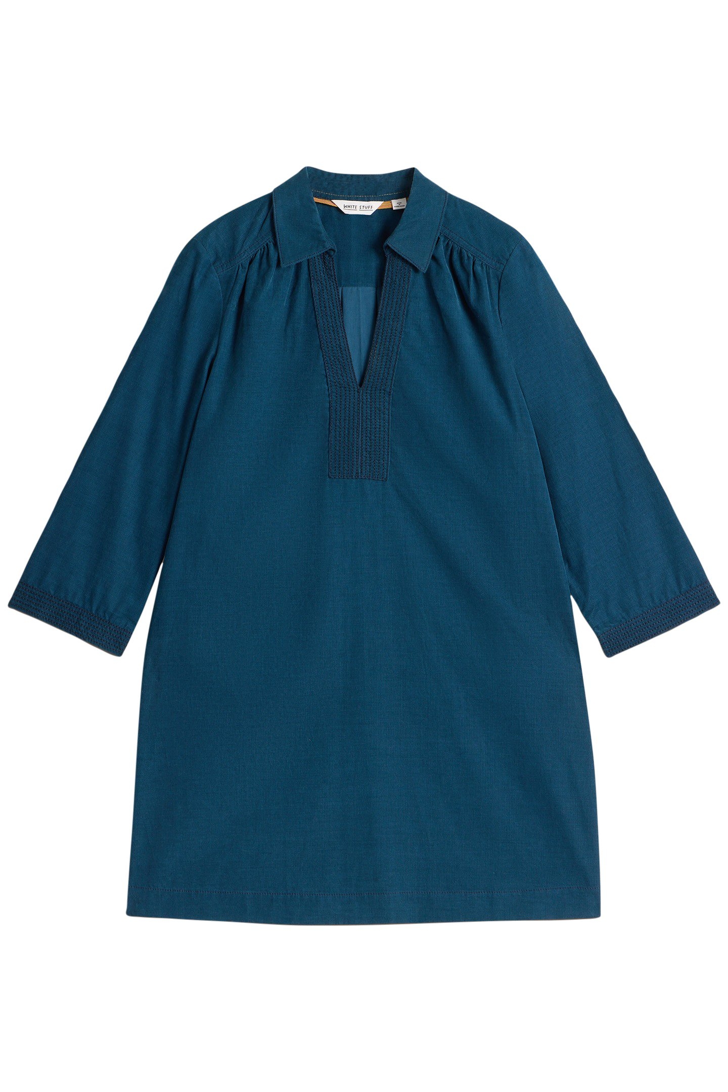 BLAIRE CORD TUNIC DARK TEAL 3