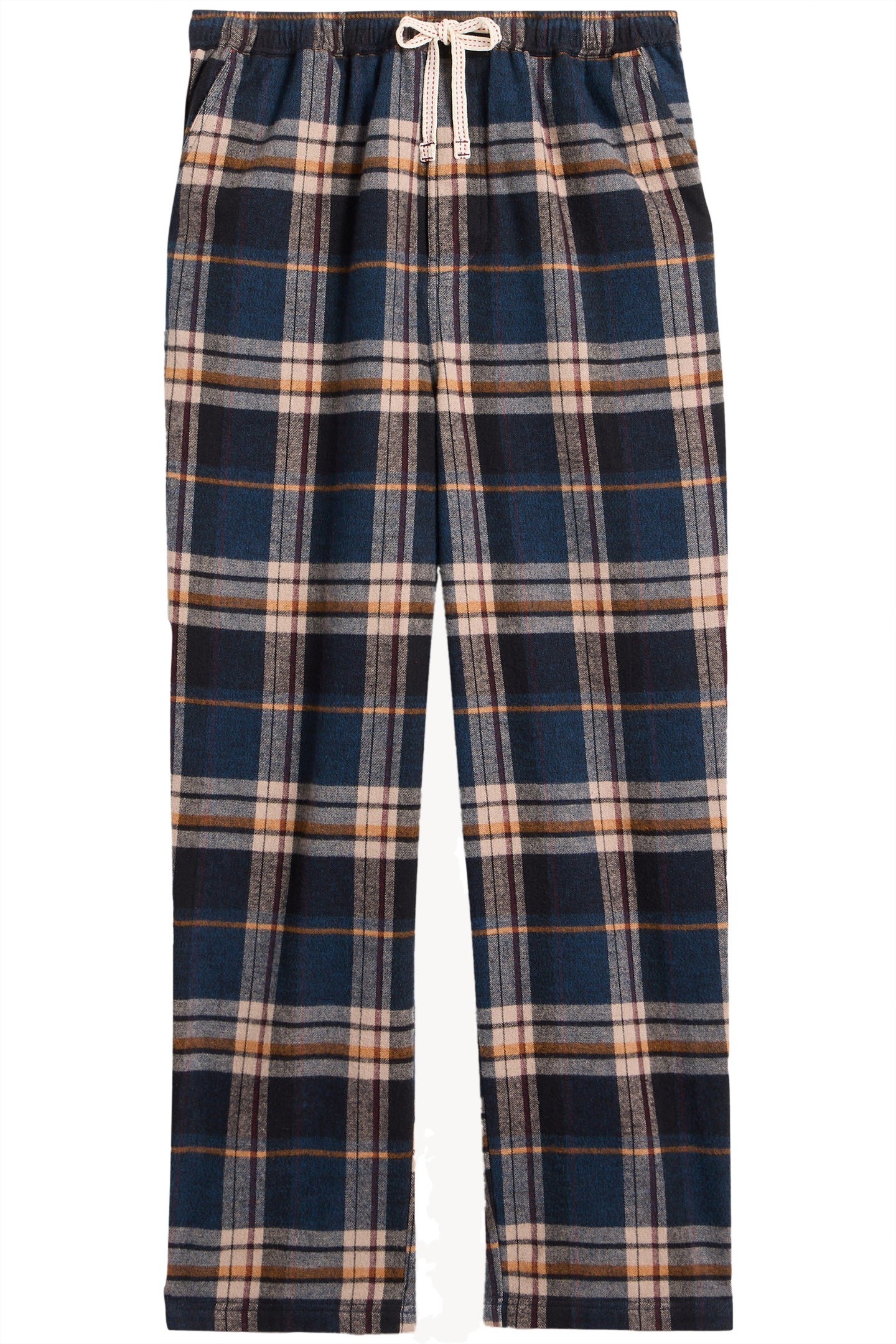 MOORLAND FLANNEL PJ TROUSER NAVY MULTI 4