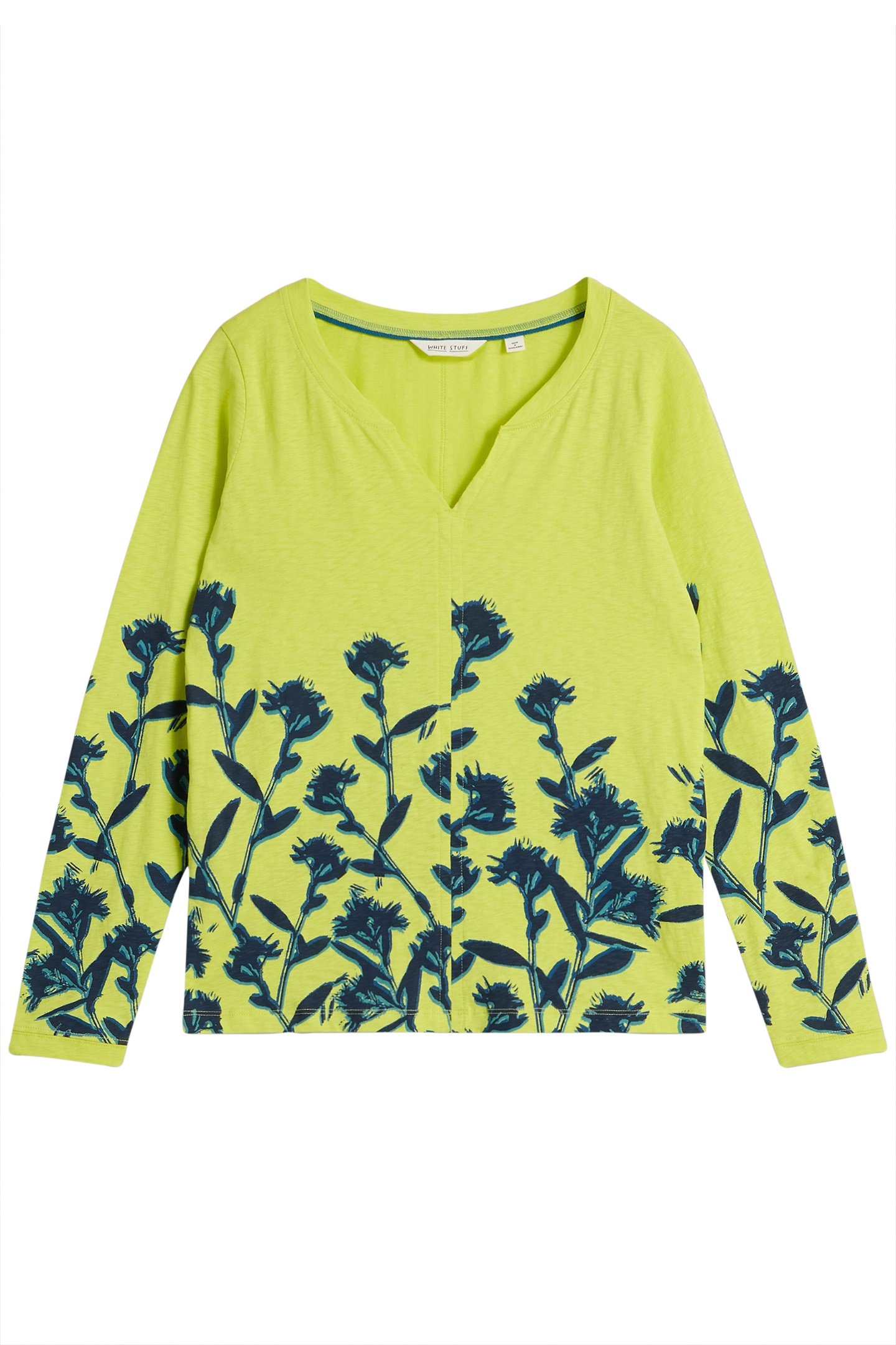 NELLY LS TEE YELLOW MULTI 3