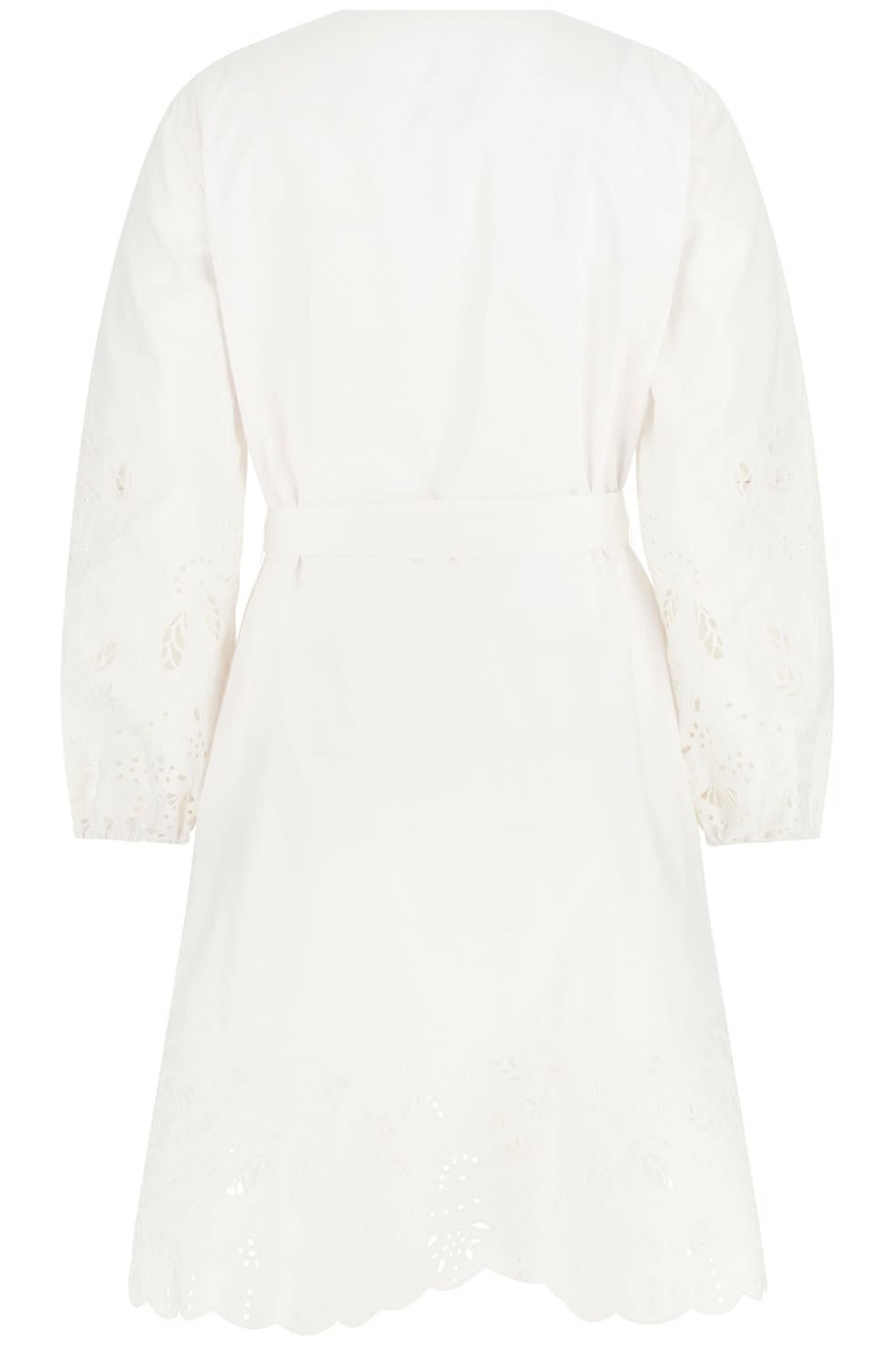 KENNEDY EYELET DRESS TRUE WHITE A000 5