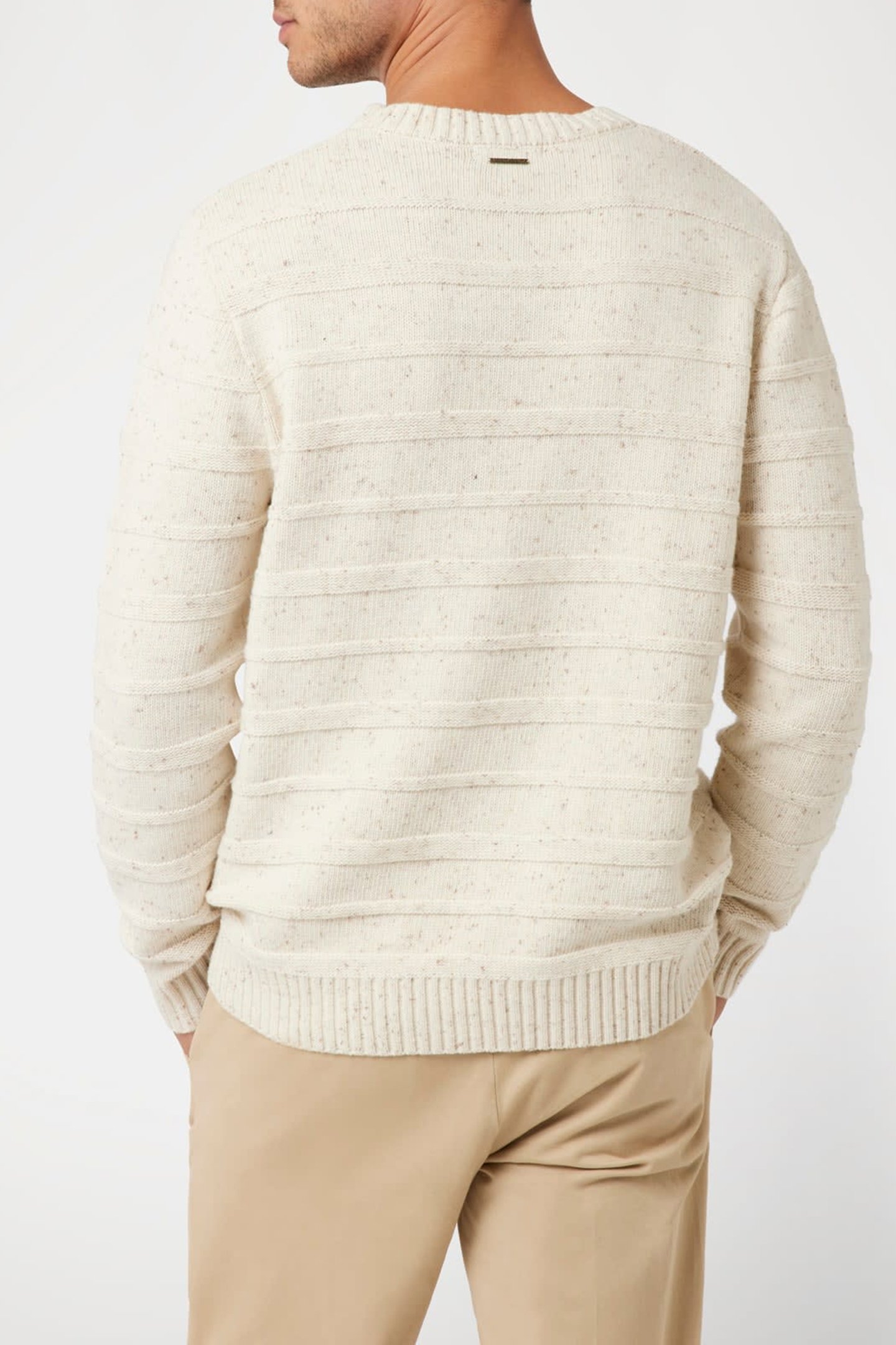 LS CN STITCH STRIPES WARM MILK 2