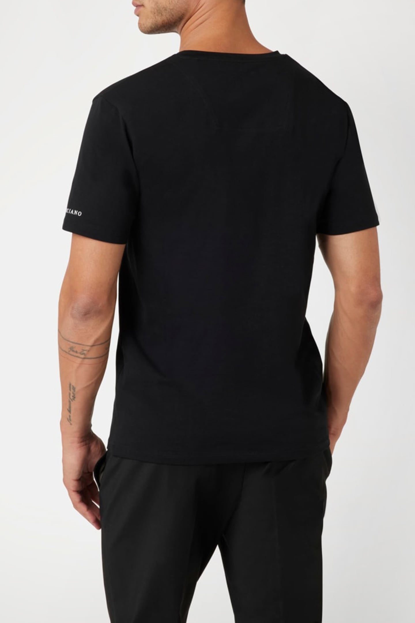 MARCIANO BY GUESS JERRY SS VN T-SHIRT JET BLACK 2