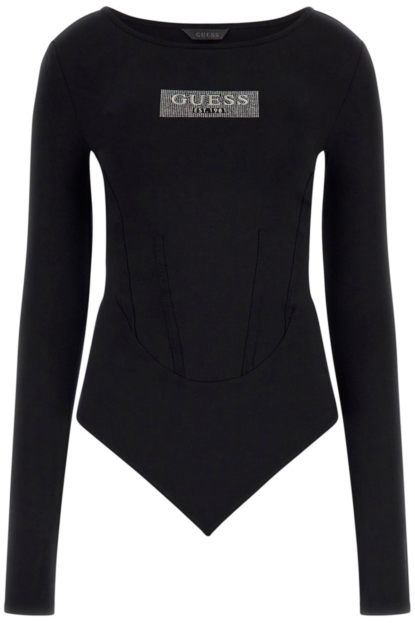 LS CORSET LOGO BODY JET BLACK A996 3