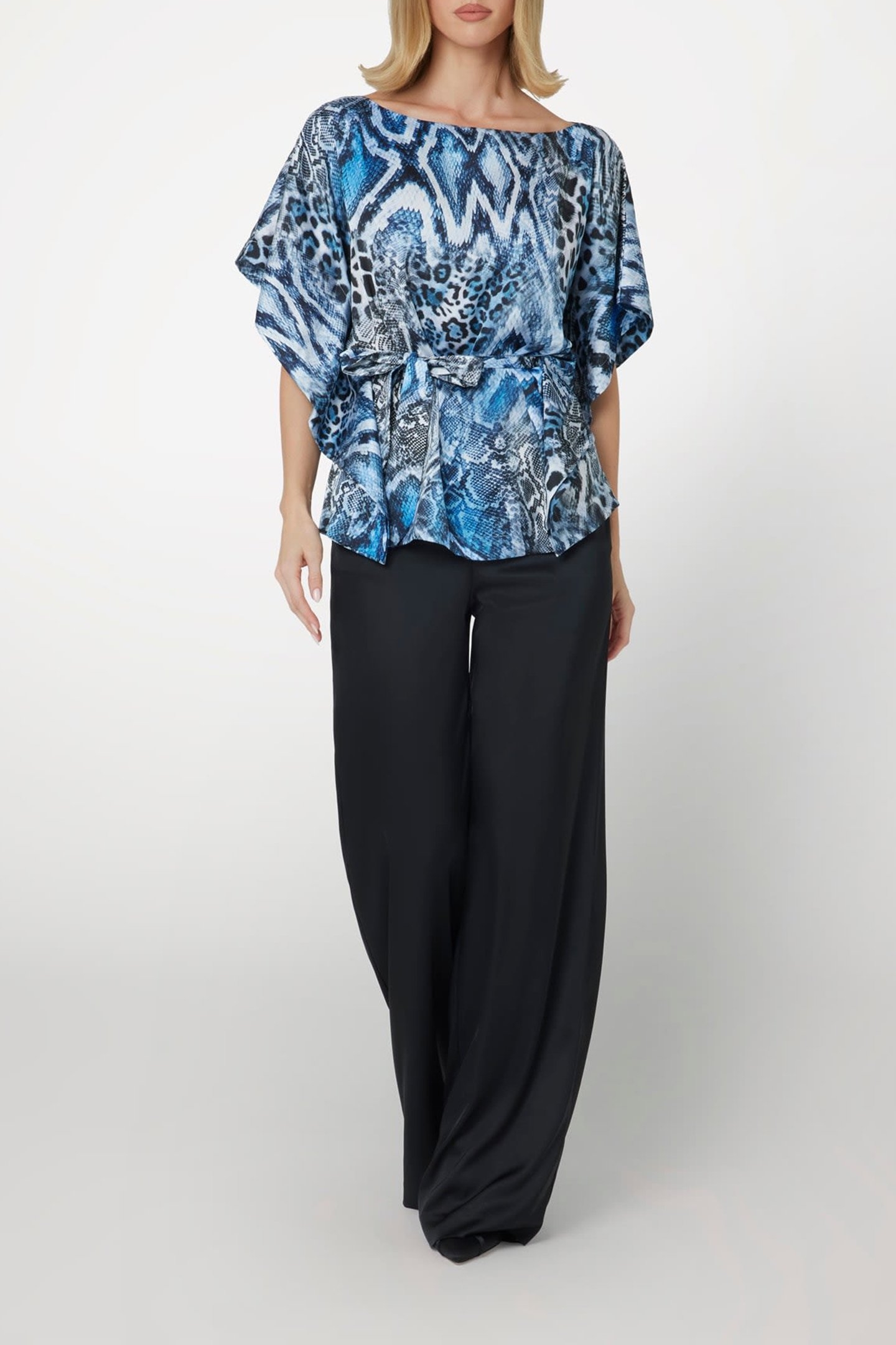 JOSETTE KIMONO MIDNIGHT SNAKE 3