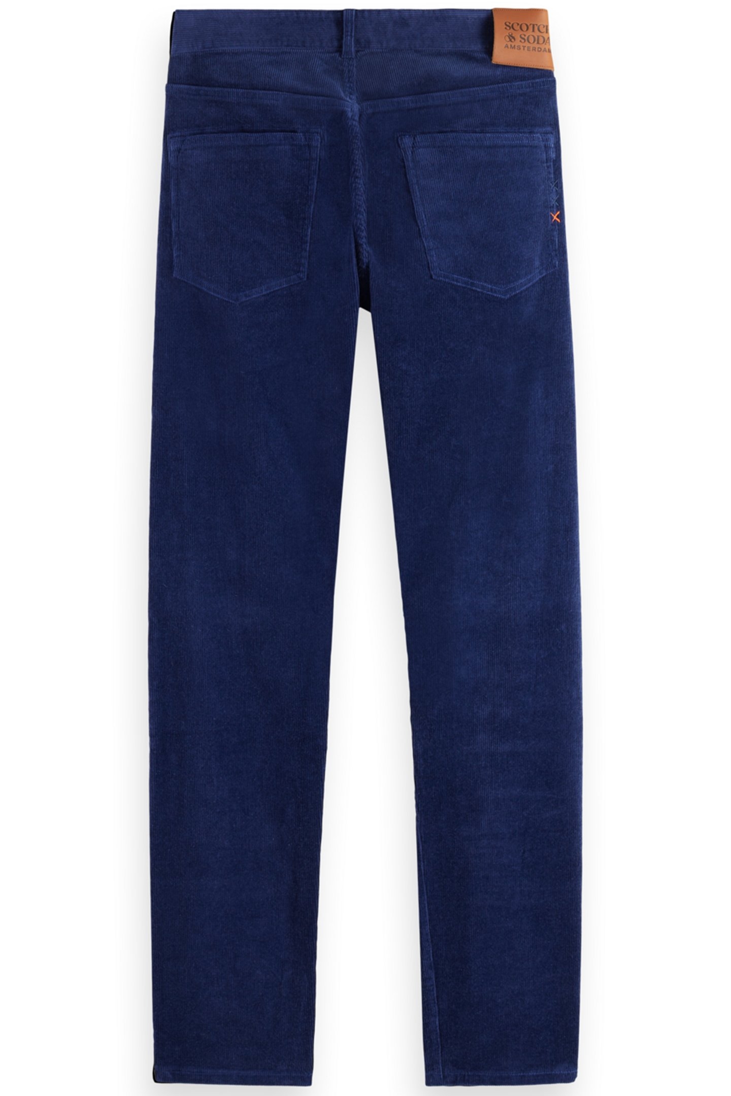 RALSTON COTTON BLEND CORDUROY 5 - POCKET PANT INK BLUE 2