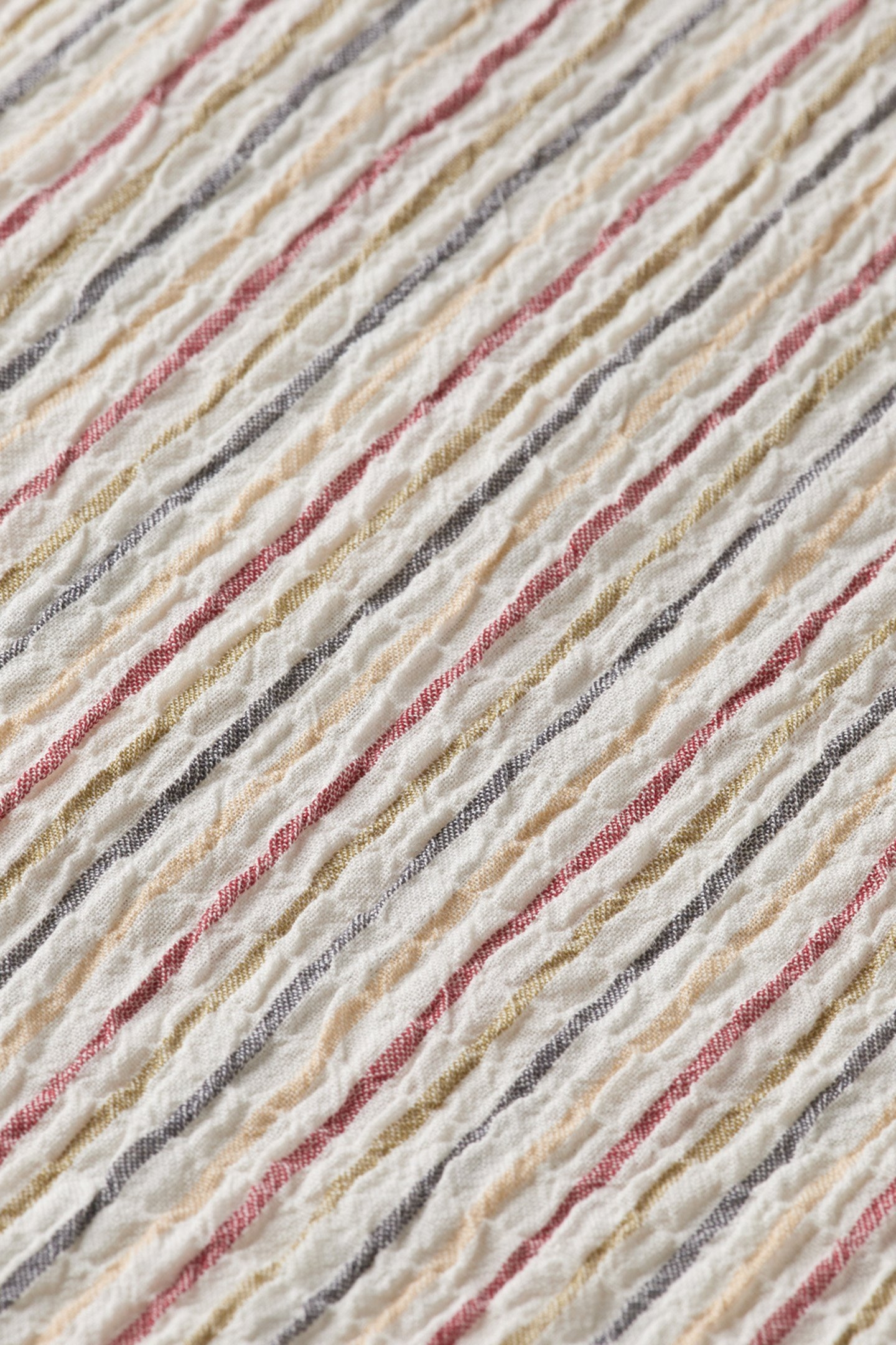 RELAXED FIT SEERSUCKER STRIPE SHIRT MULTI STRIPE 3