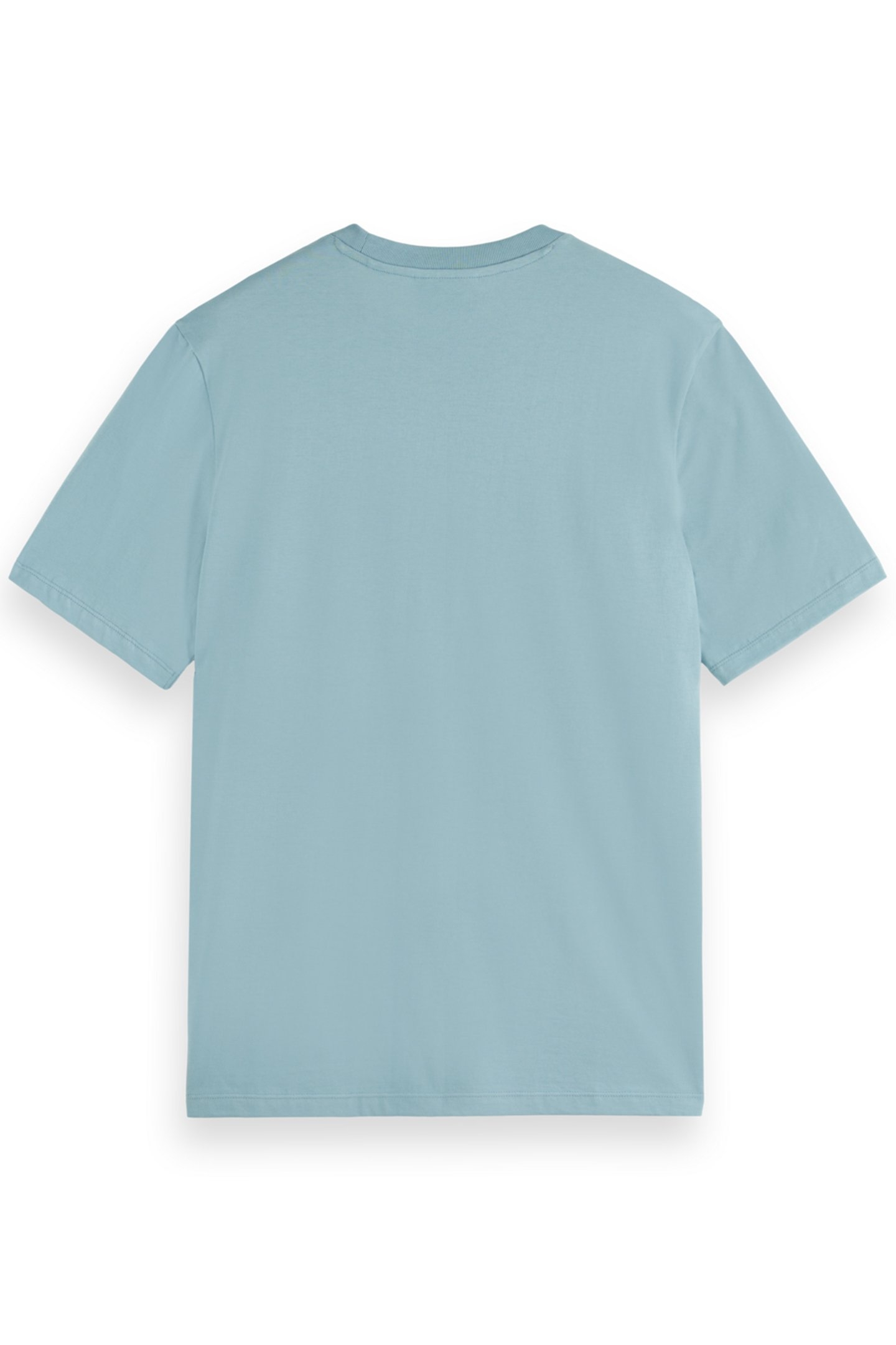 REGULAR FIT FRONT CHEST ARTWORK T-SHIRT BAY BLUE 2