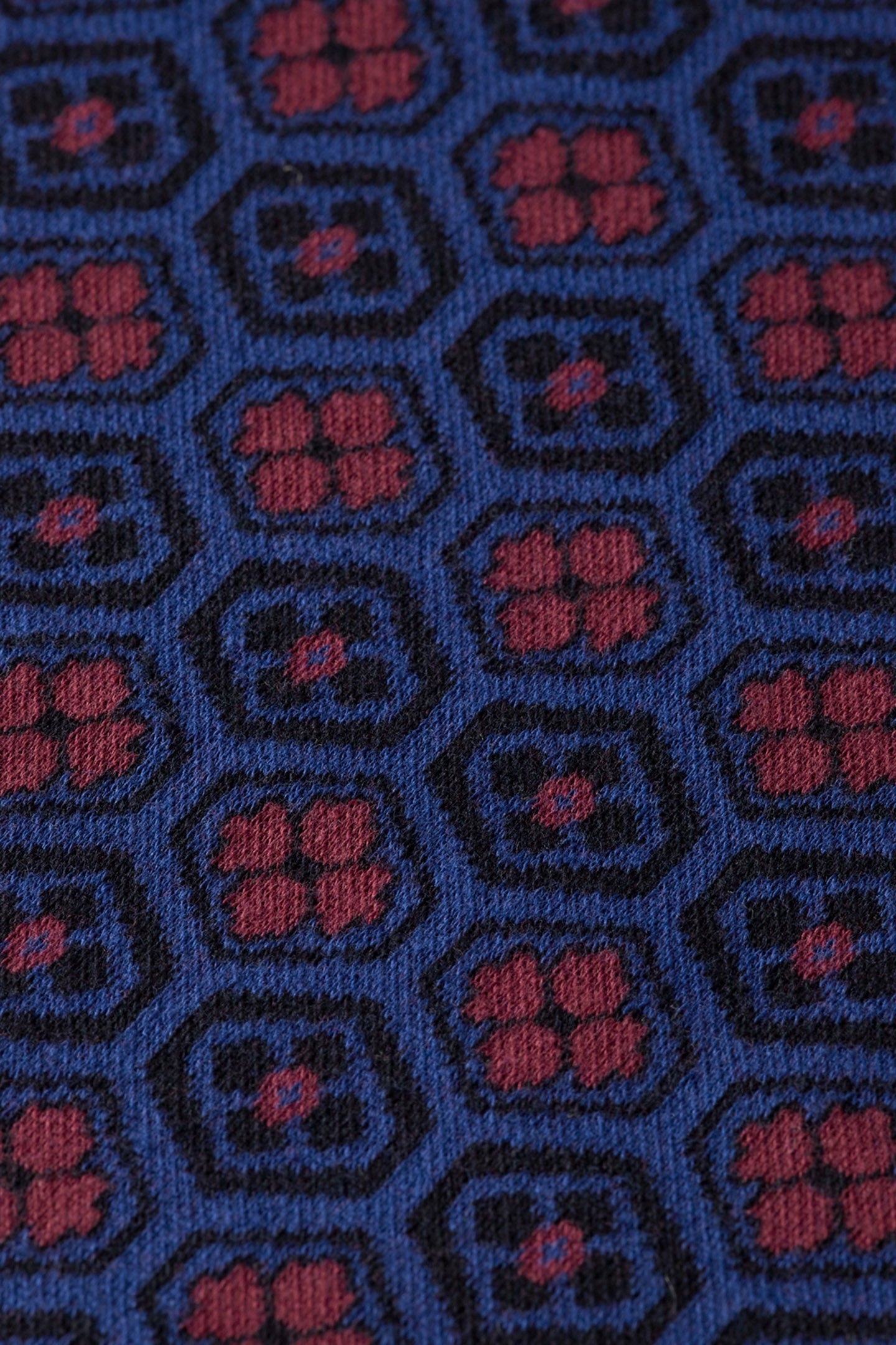 JACQUARD POLO INK BLUE JACQUARD 7