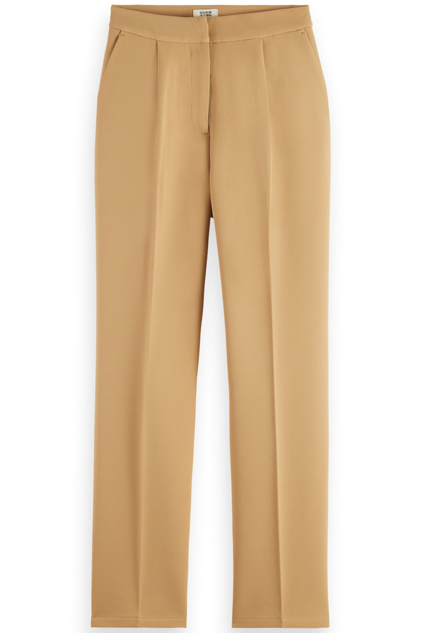 ROBYN RELAXED POLY CREPE PANT DESERT SAND 1