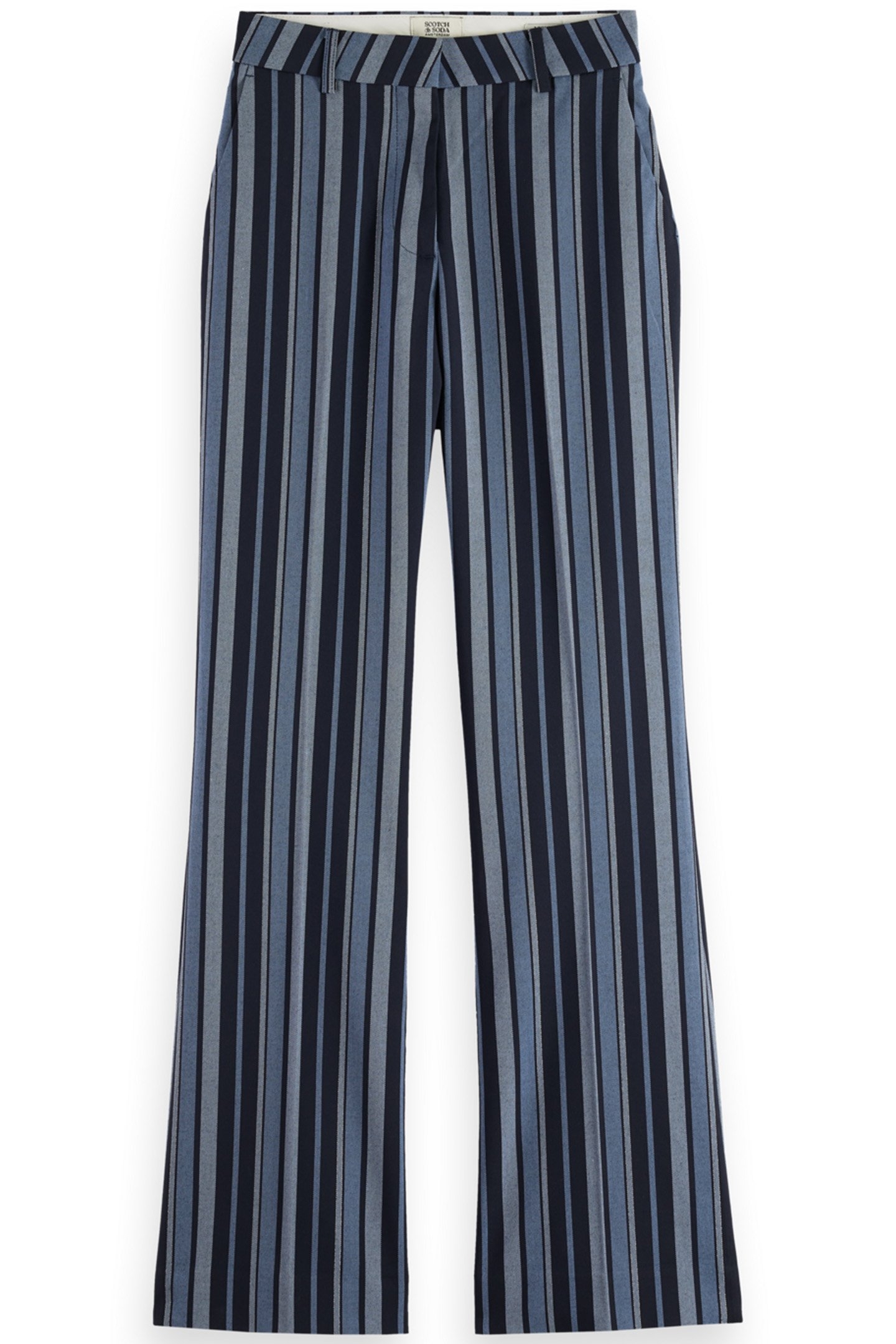 VIOLET KICK FLARE PANT BLUE SCHOOL STRIPE 4