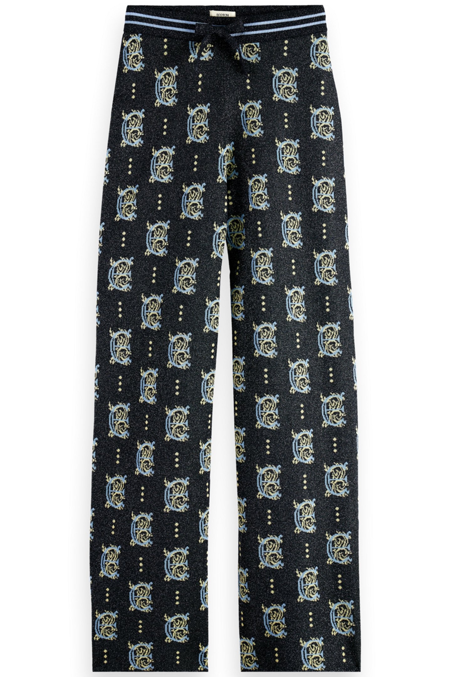 JACQUARD KNITTED TROUSERS NIGHT 4
