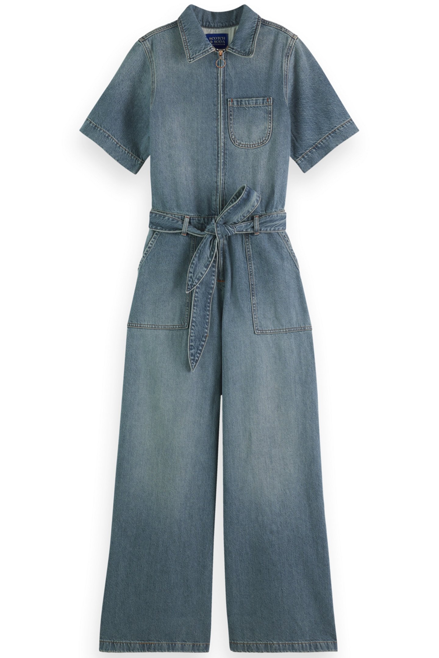 WASHED DENIM WORKWEAR JUMPSUIT FRISCO NIGHTS 3