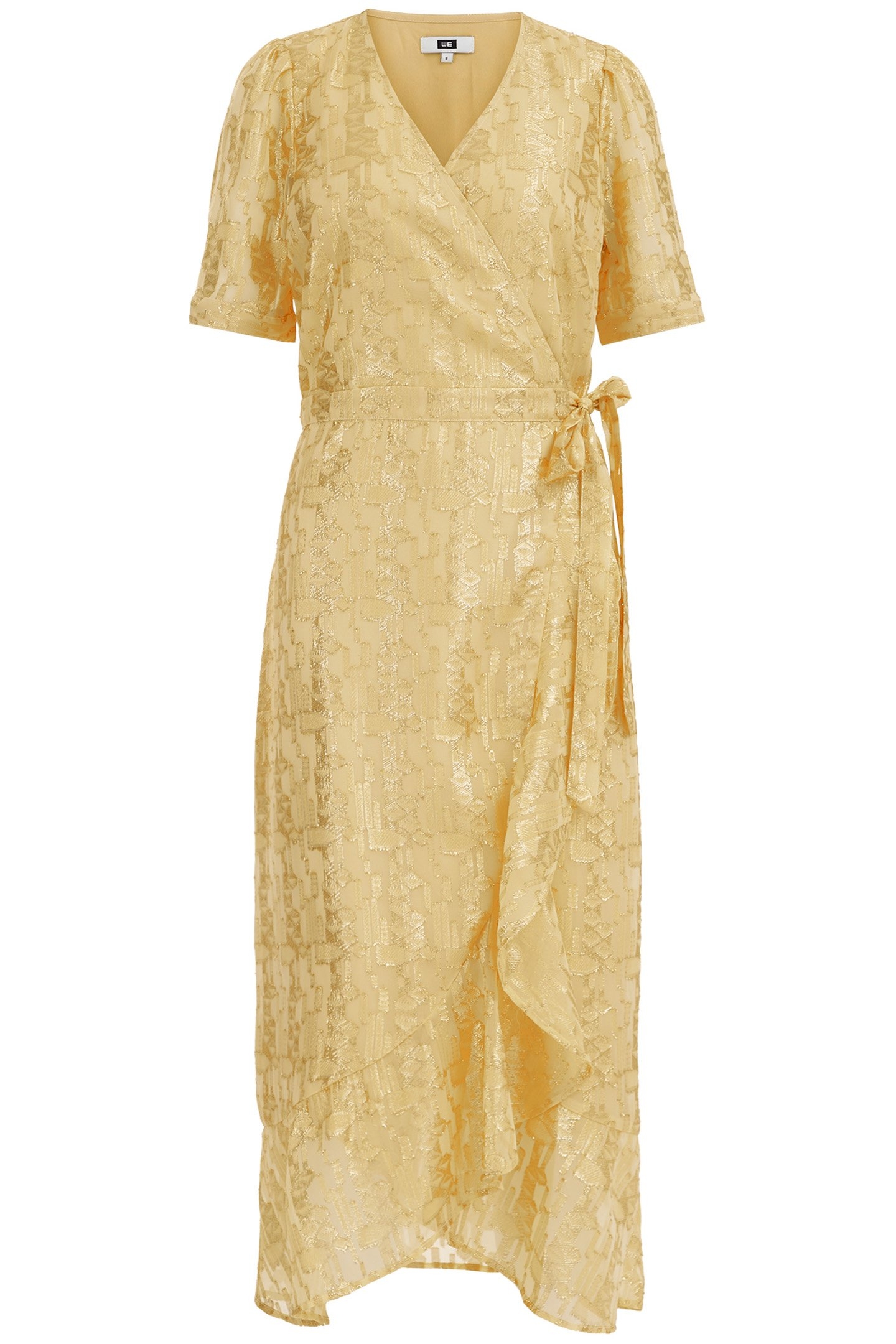 DRESS MAXI LENGTH GOLD 3