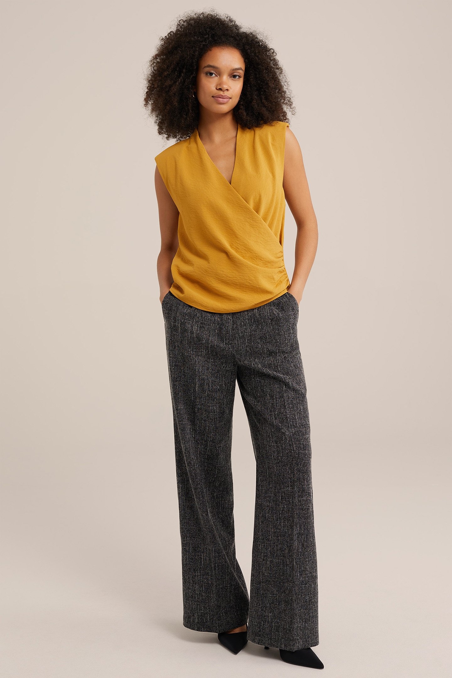 SINGLET MUSTARD YELLOW 3