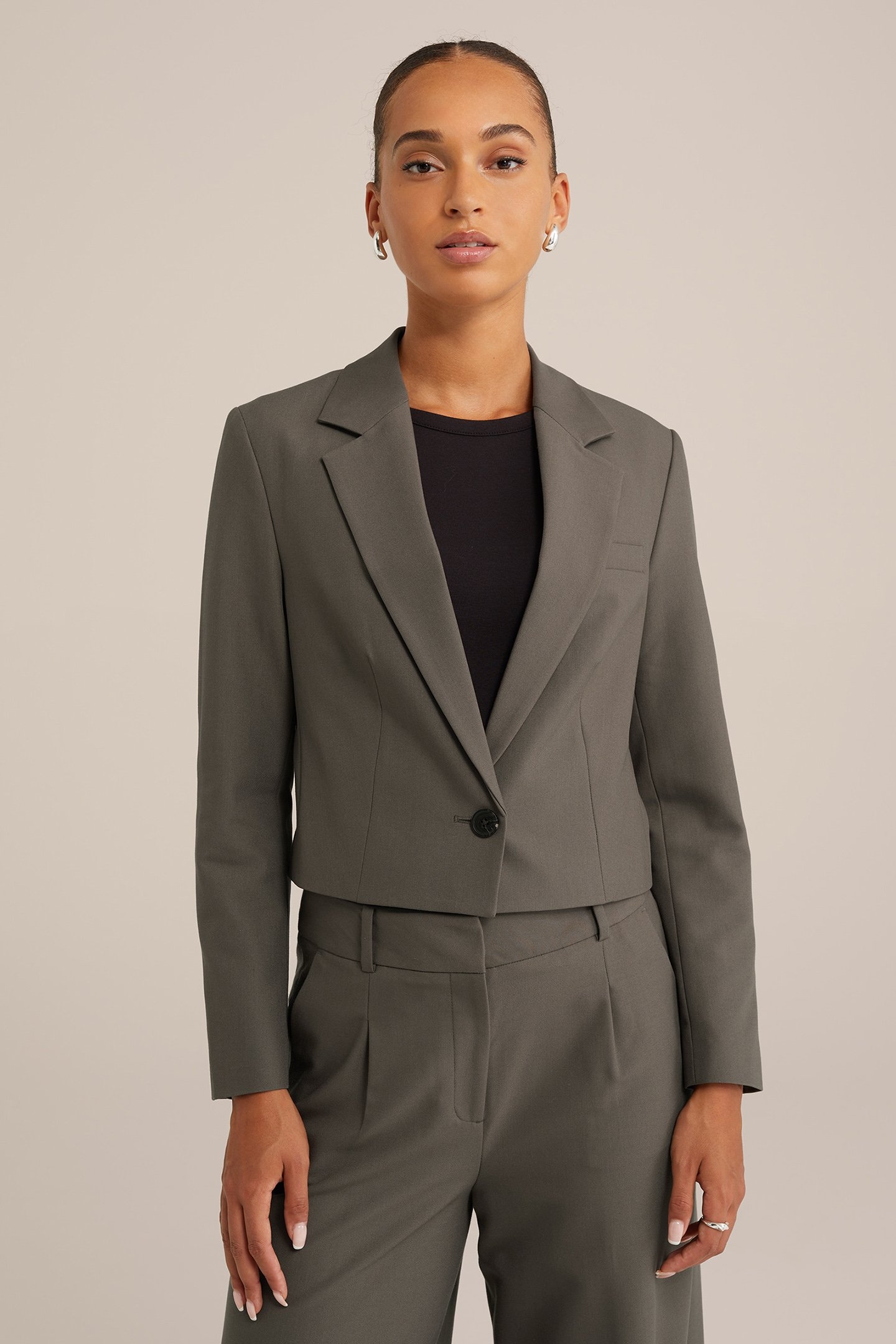 BLAZER GREYISH GREEN 1