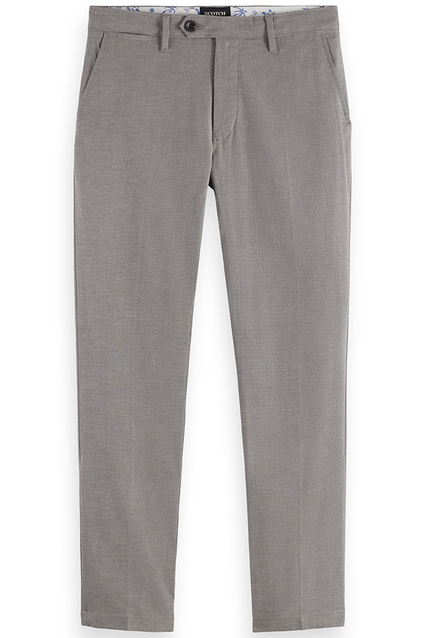 FLAT FRONT Y/D PANT CHARCOAL 1