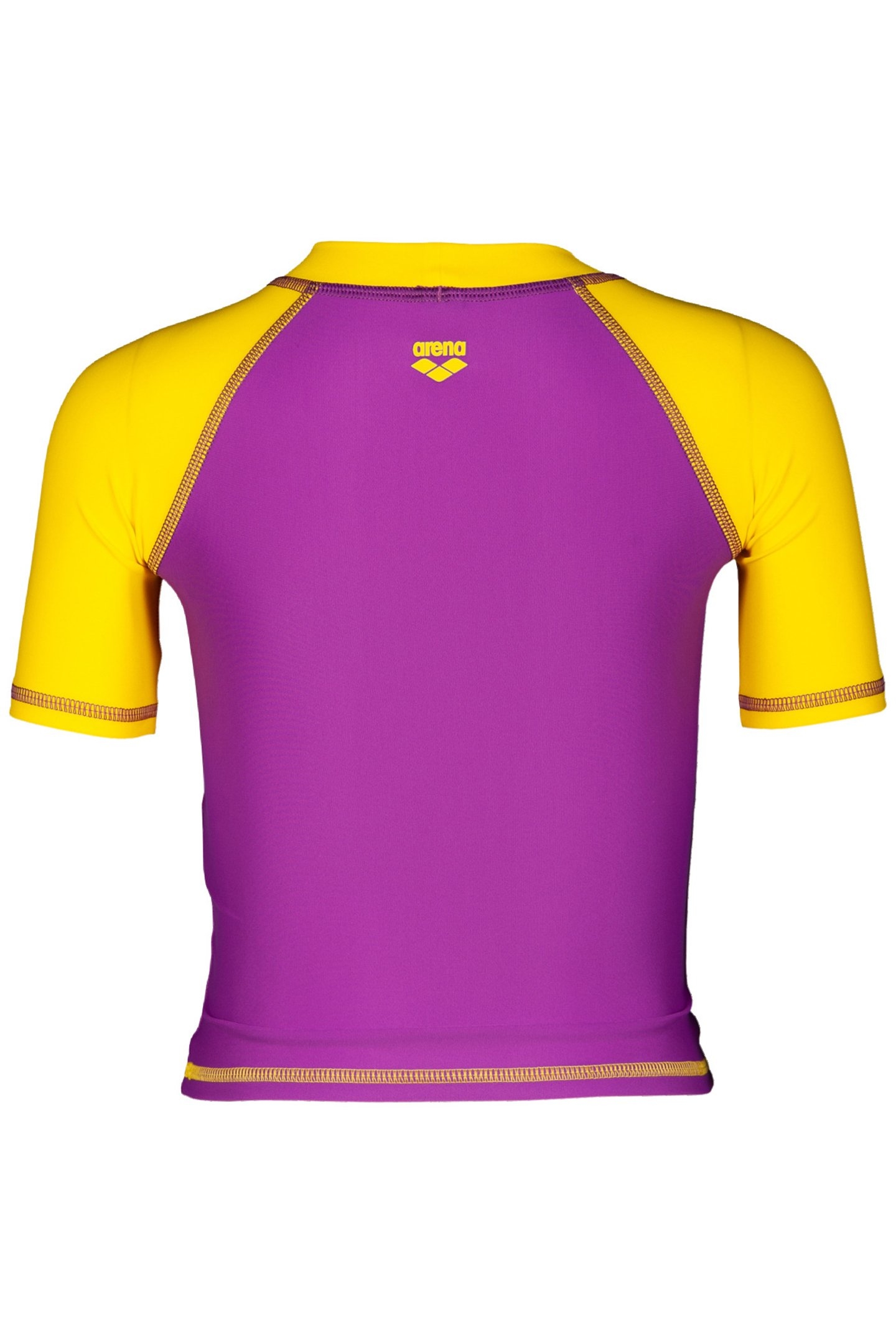 AWT KIDS GIRL UV S/S TEE PROVENZA-YELLOW STAR 2