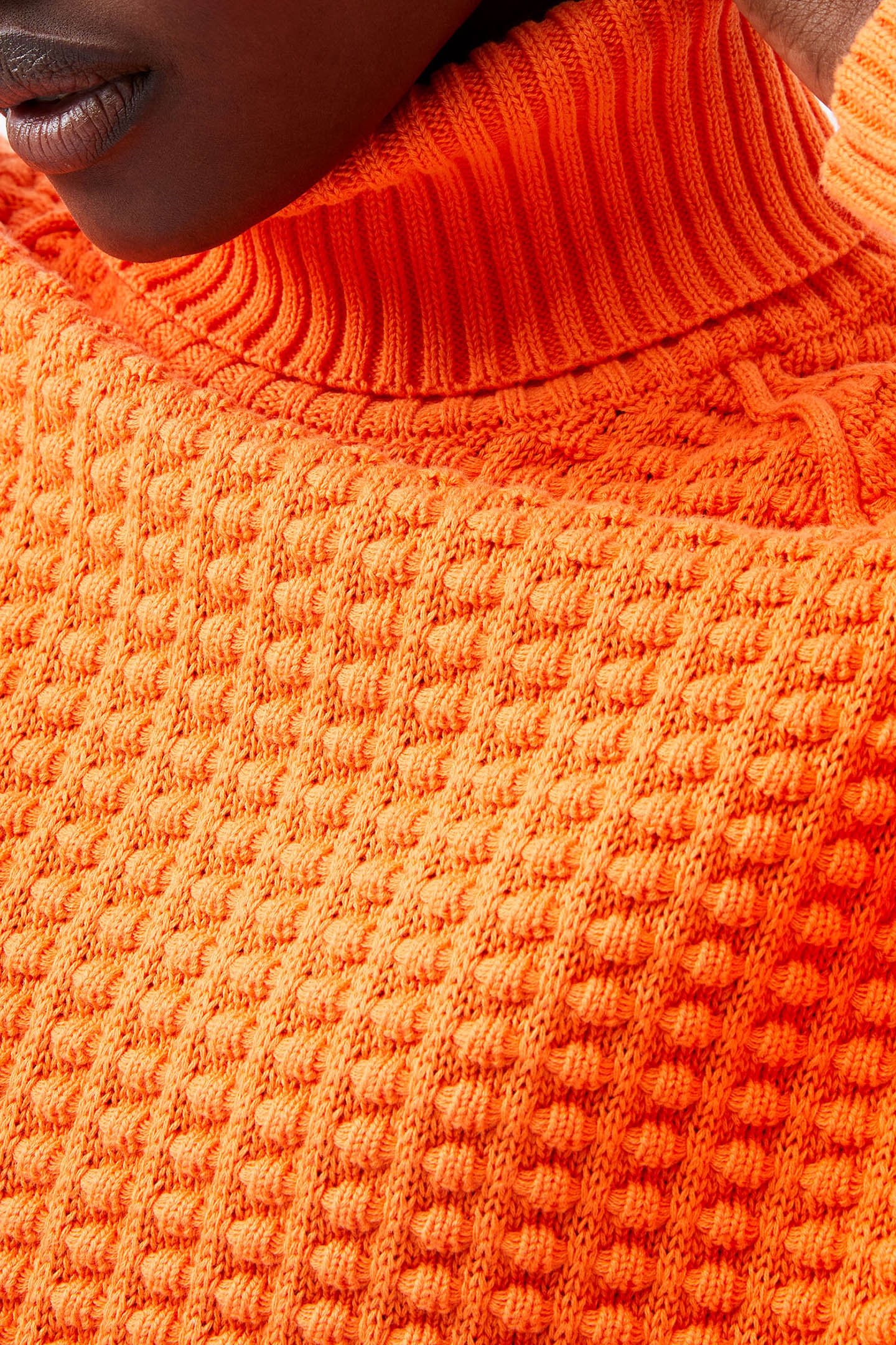 KEYA POPCORN KNIT MOZART JUMPR CORAL ROSE 4