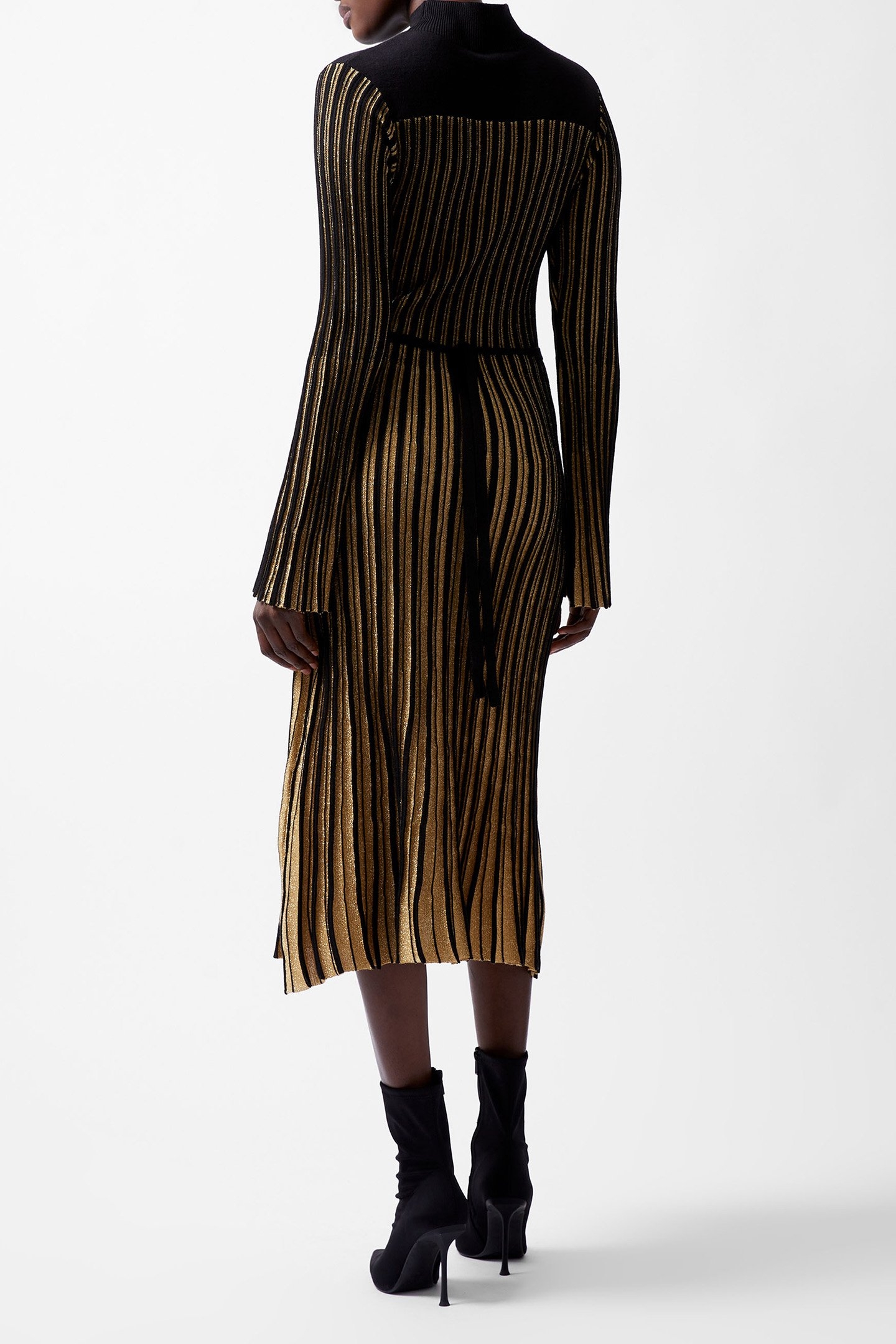 JOURNEE MARI LS DRESS BLACKOUT 2