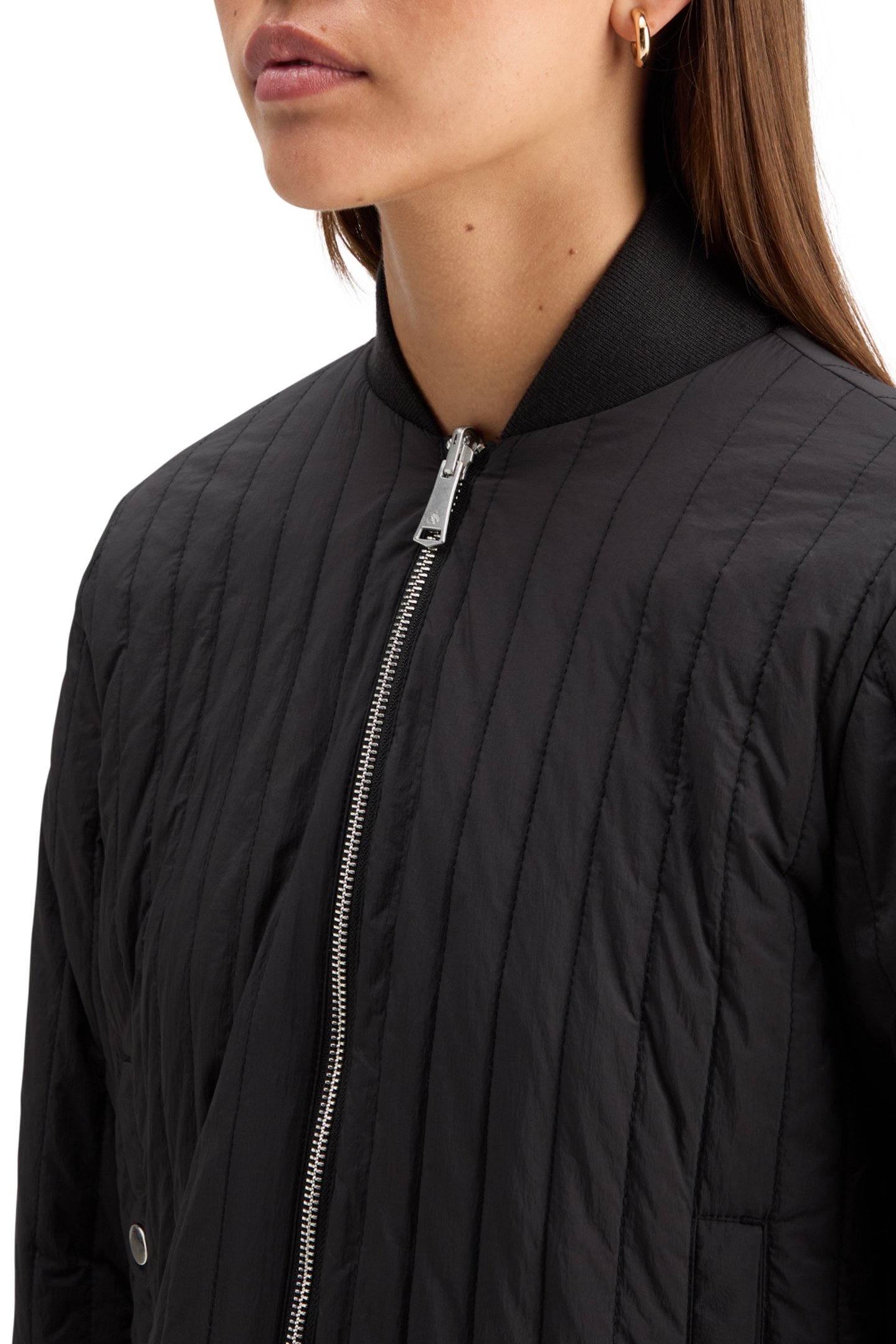 ELEVATED REVERSIBLE BOMBER EVENING BLACK 8