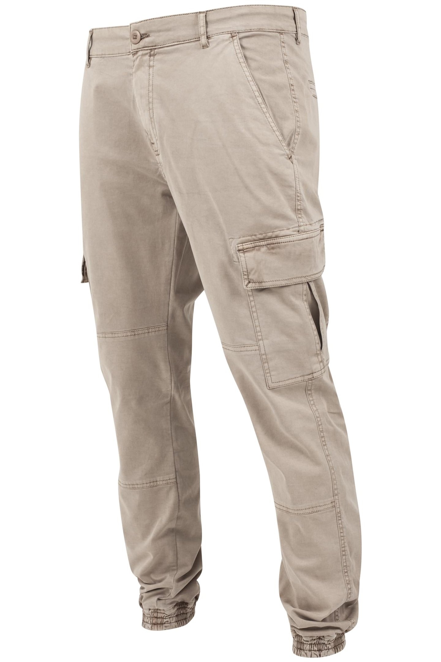 WASHED CARGO TWILL JOGGING PANTS SAND 3