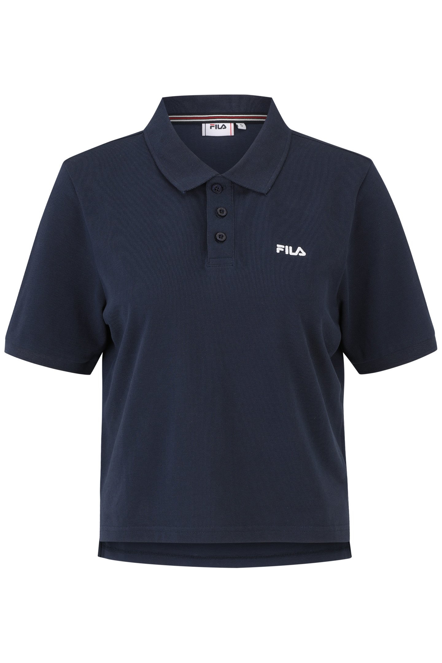 LUTTACH LOOSE POLO SHIRT BLACK IRIS 4