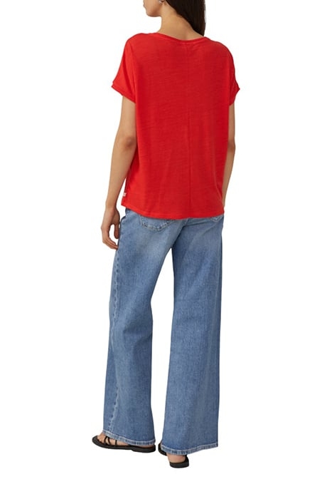 S.OLIVER-QS T-SHIRTS RED 3