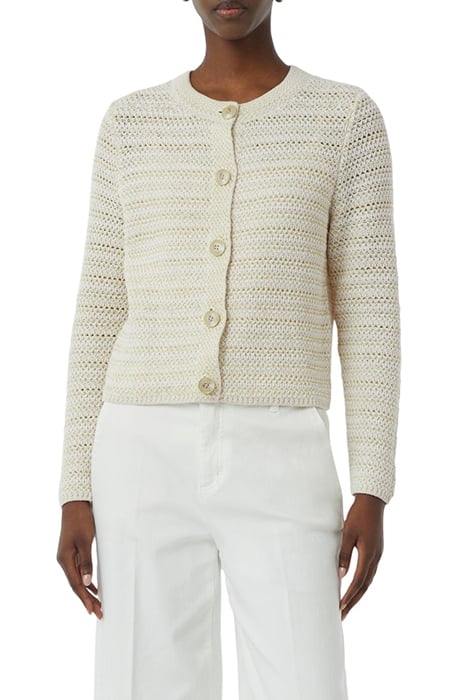 COMMA CARDIGAN WHITE 1