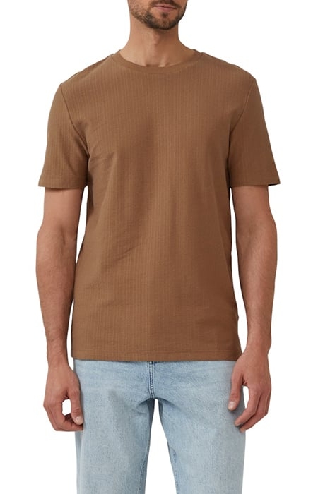 S.OLIVER T-SHIRTS BROWN 1