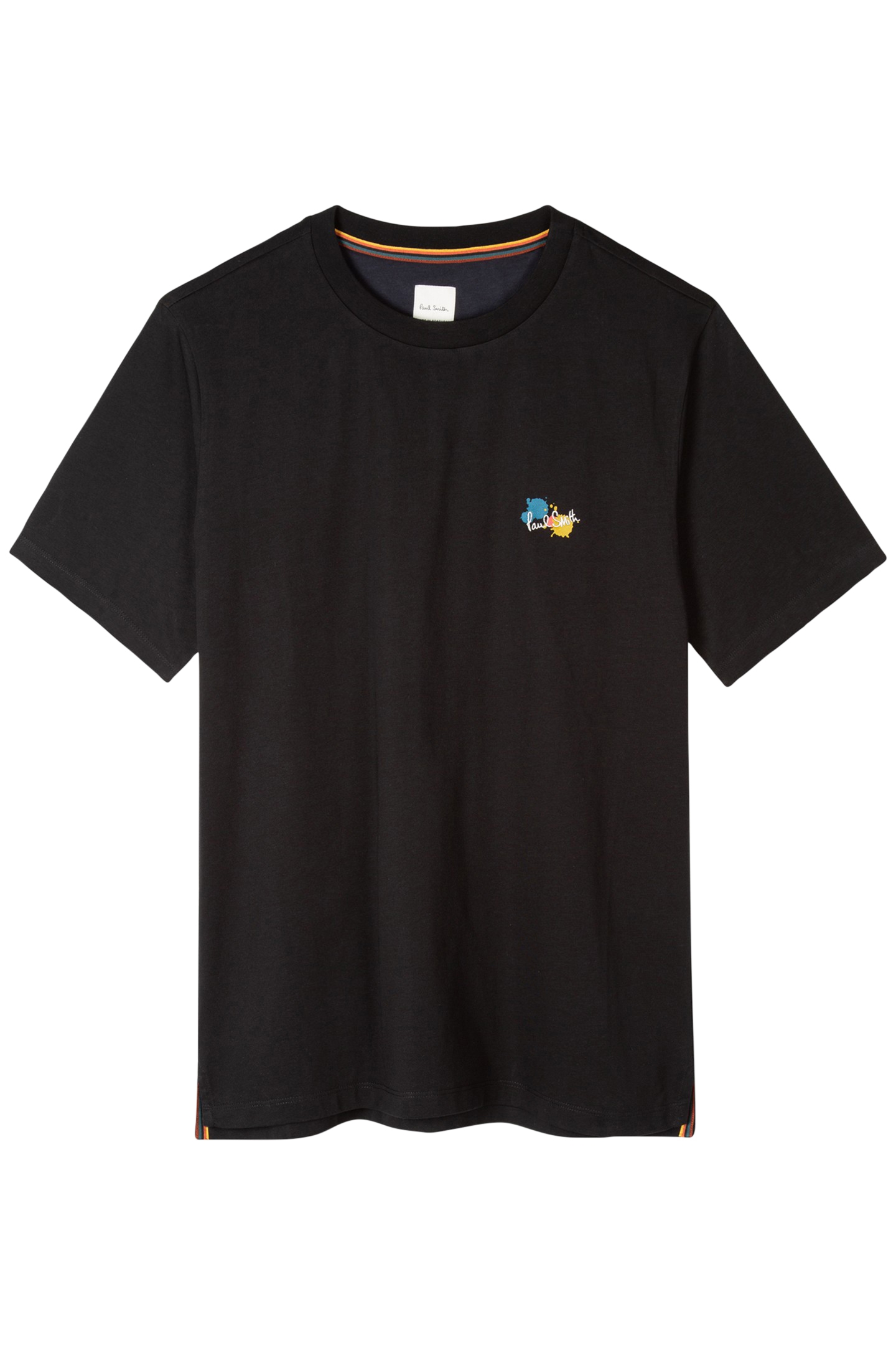 TSHIRT PAINT SPLATTER BLACK 4