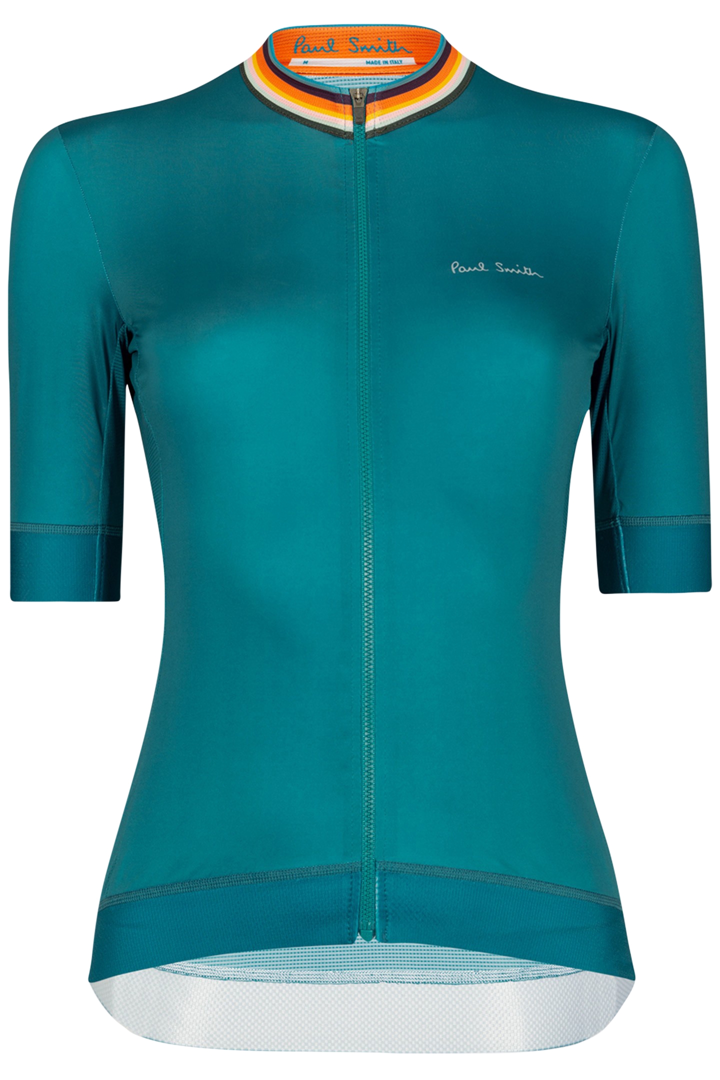 CYCLE JERSEY S/S ARTIST STRIPE PETROL GREEN 3