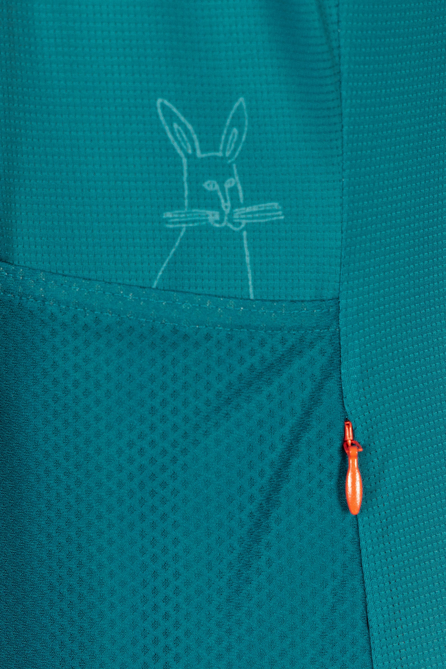 CYCLE JERSEY S/S ARTIST STRIPE PETROL GREEN 8