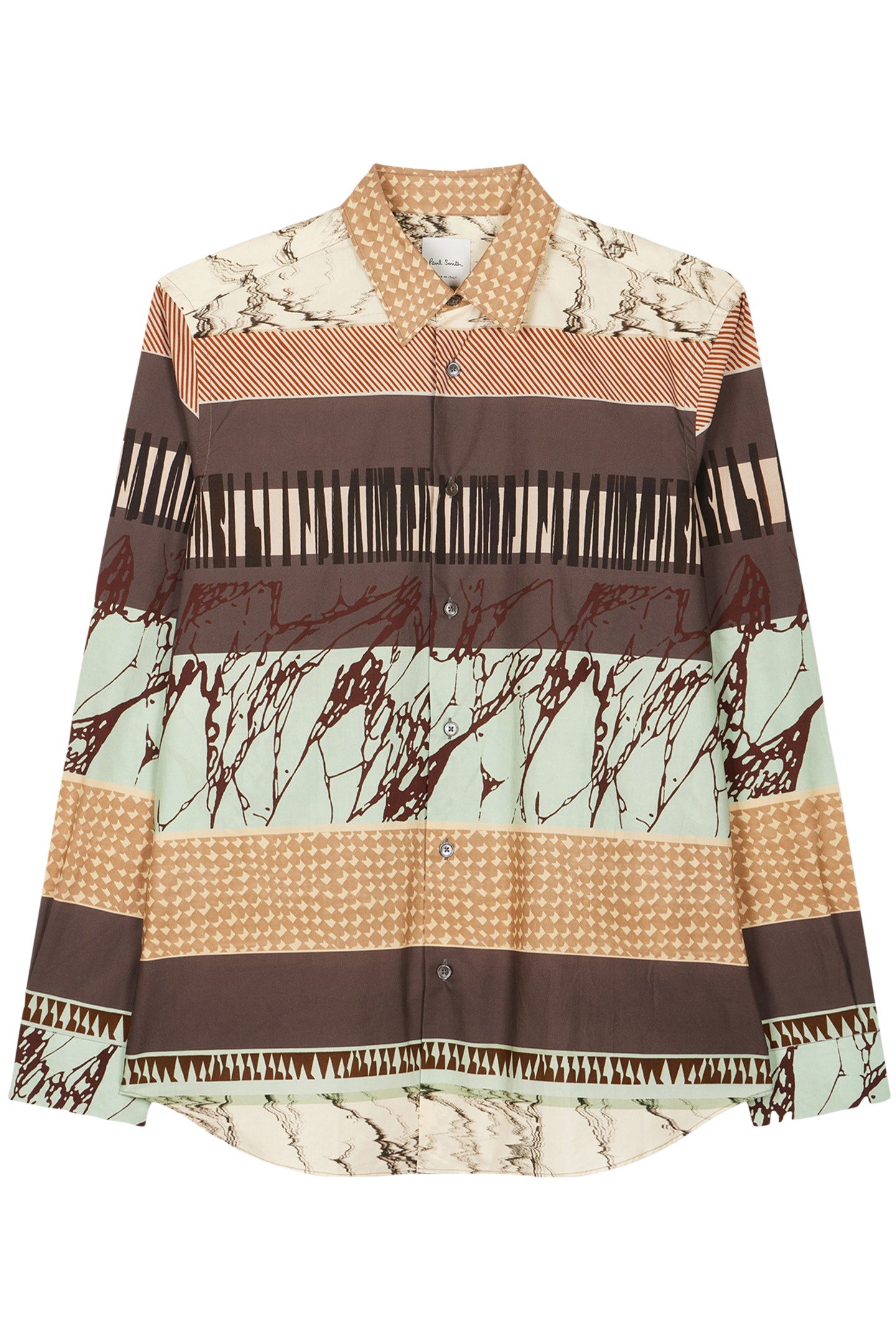 S/C REGULAR FIT SHIRT LT GREYISH GREEN 1