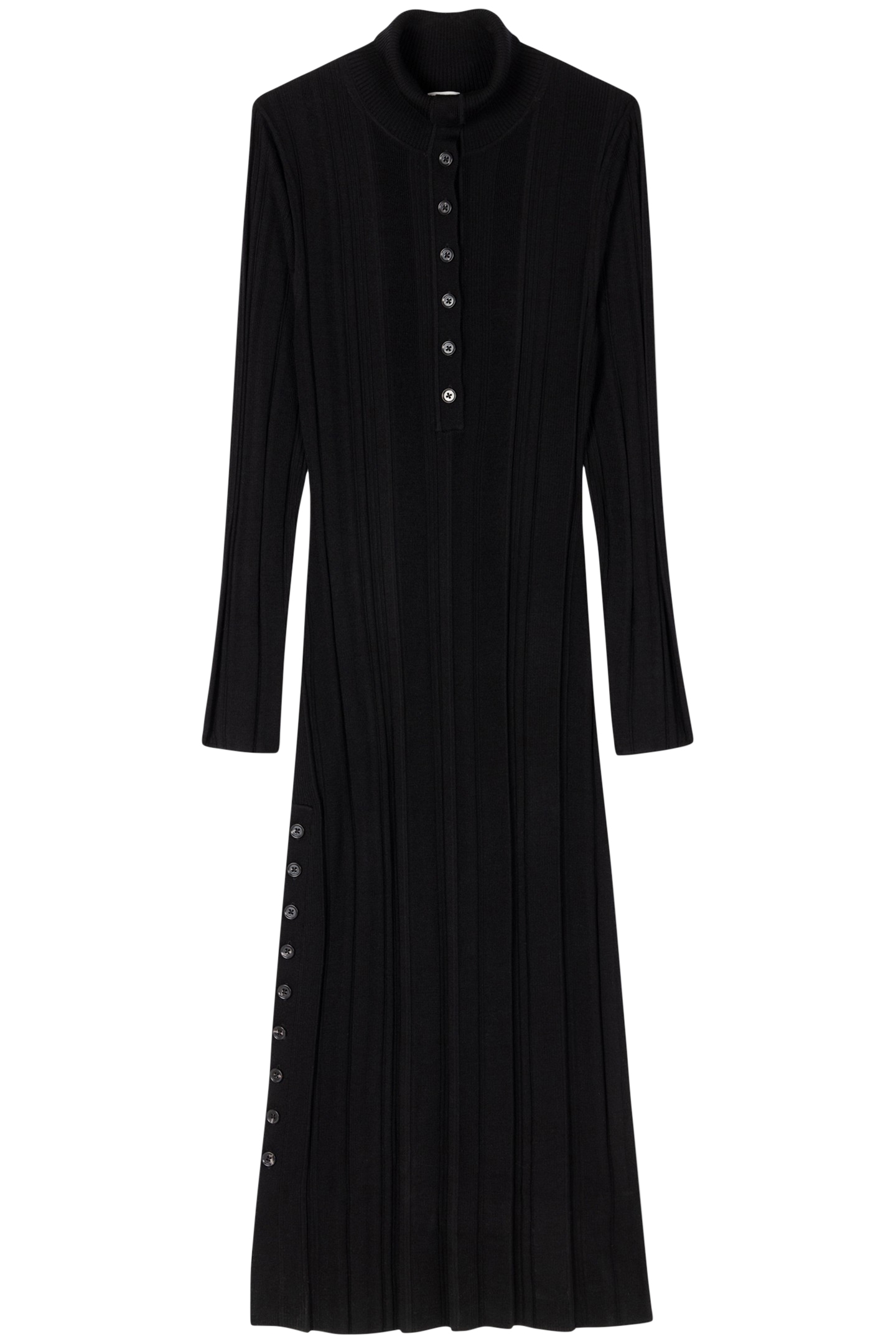 KNITTED DRESS BLACK 3
