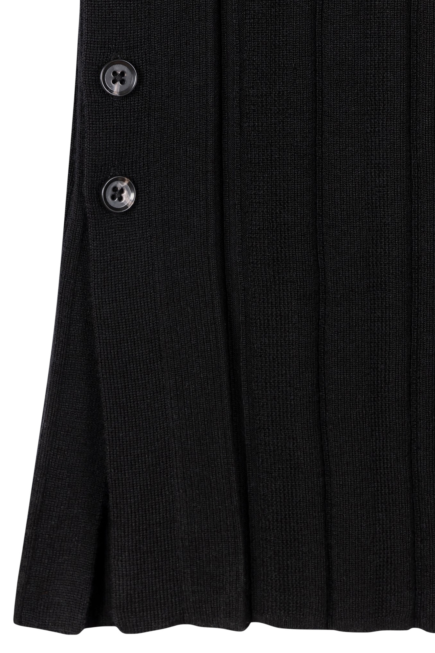 KNITTED DRESS BLACK 4