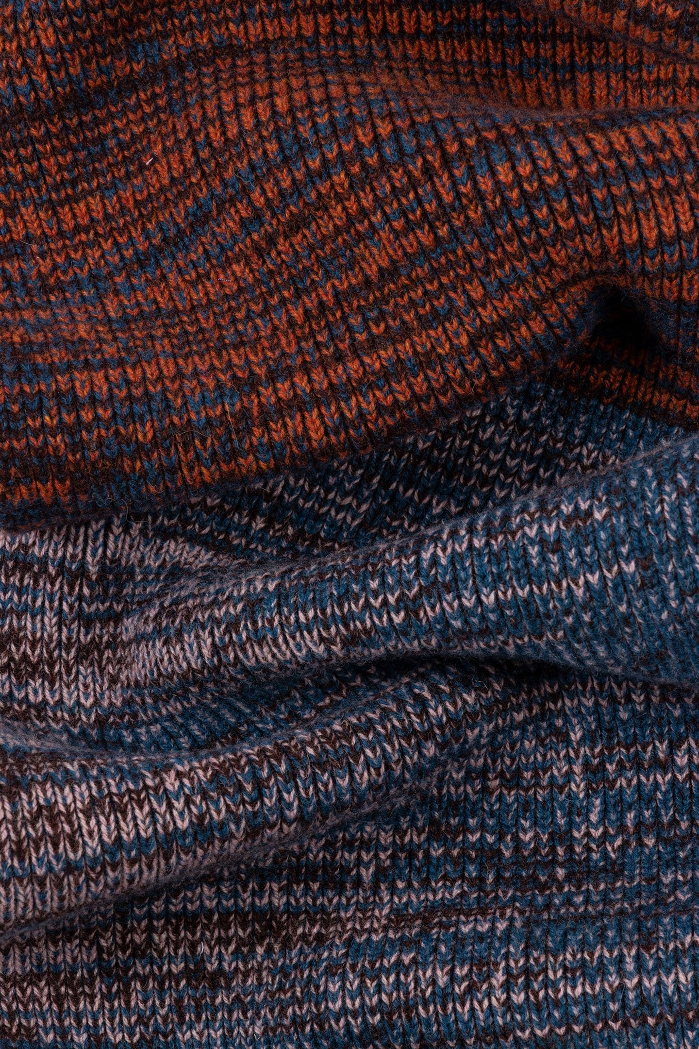 MEN SCARF FLECKED NAVY 4