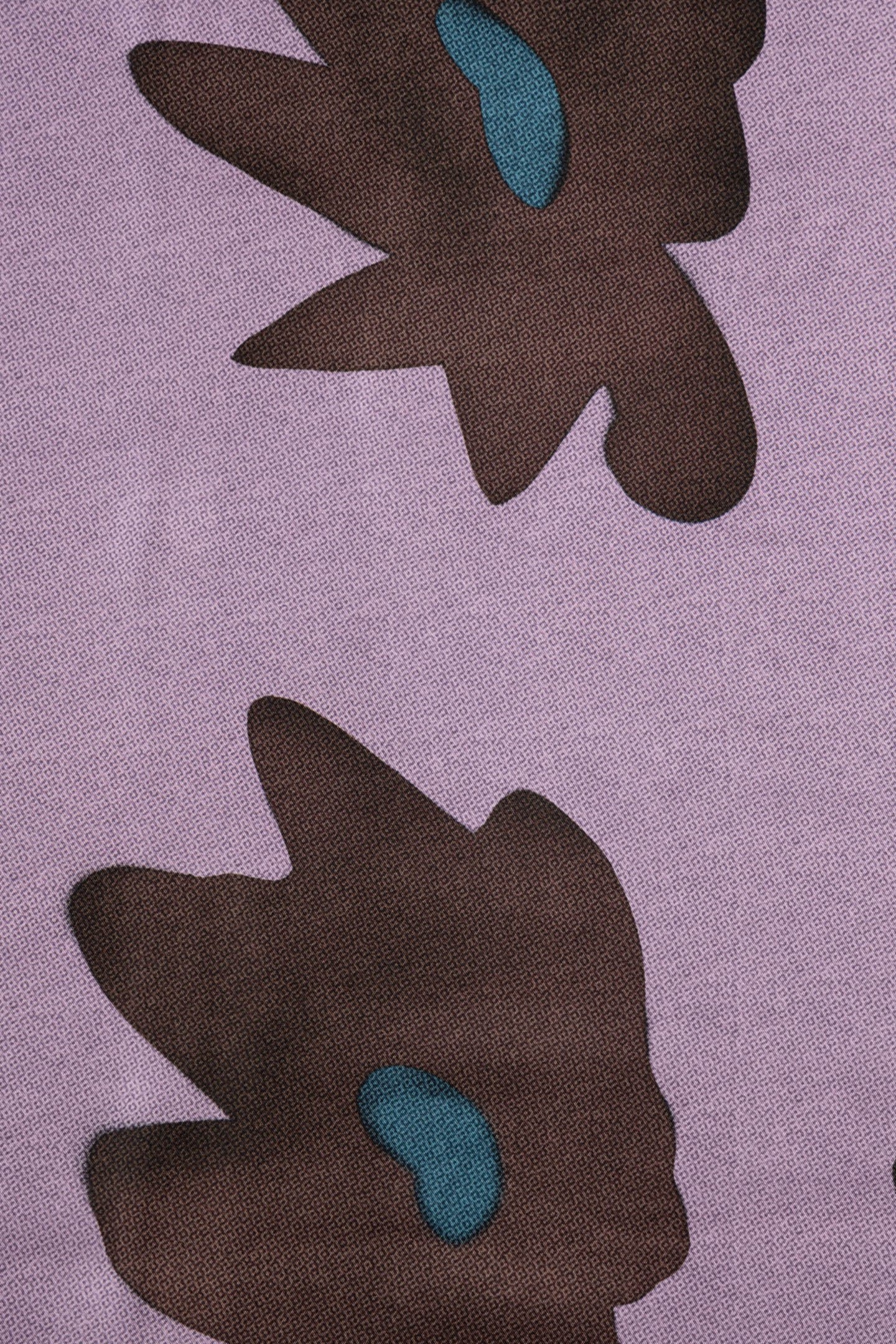 WOMEN SCARF SQ BIG FLOWER MAUVE 4